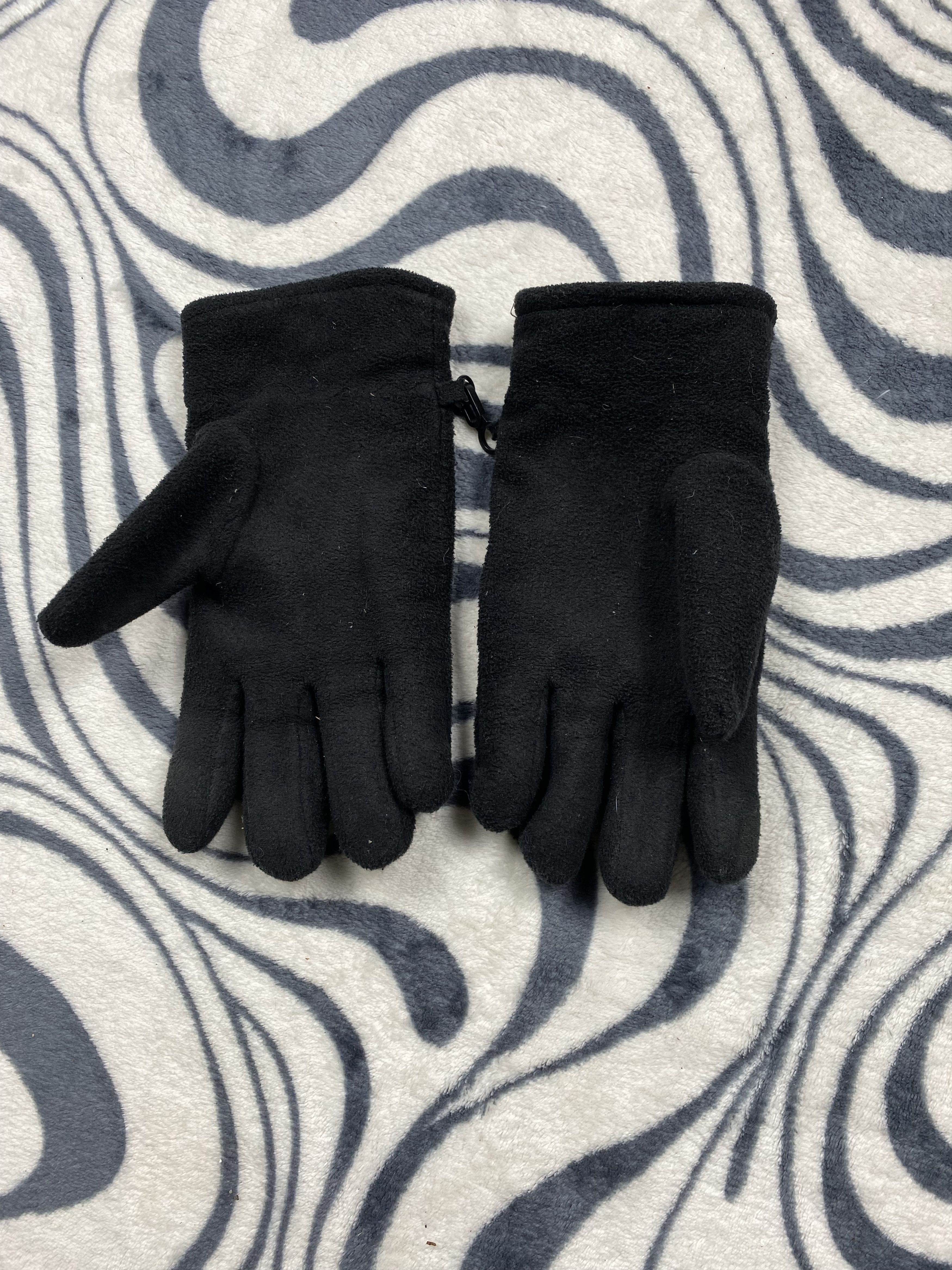 Nike Nike Vintage Mens Fleece Gloves Y2K Drill Size ONE SIZE - 6 Thumbnail