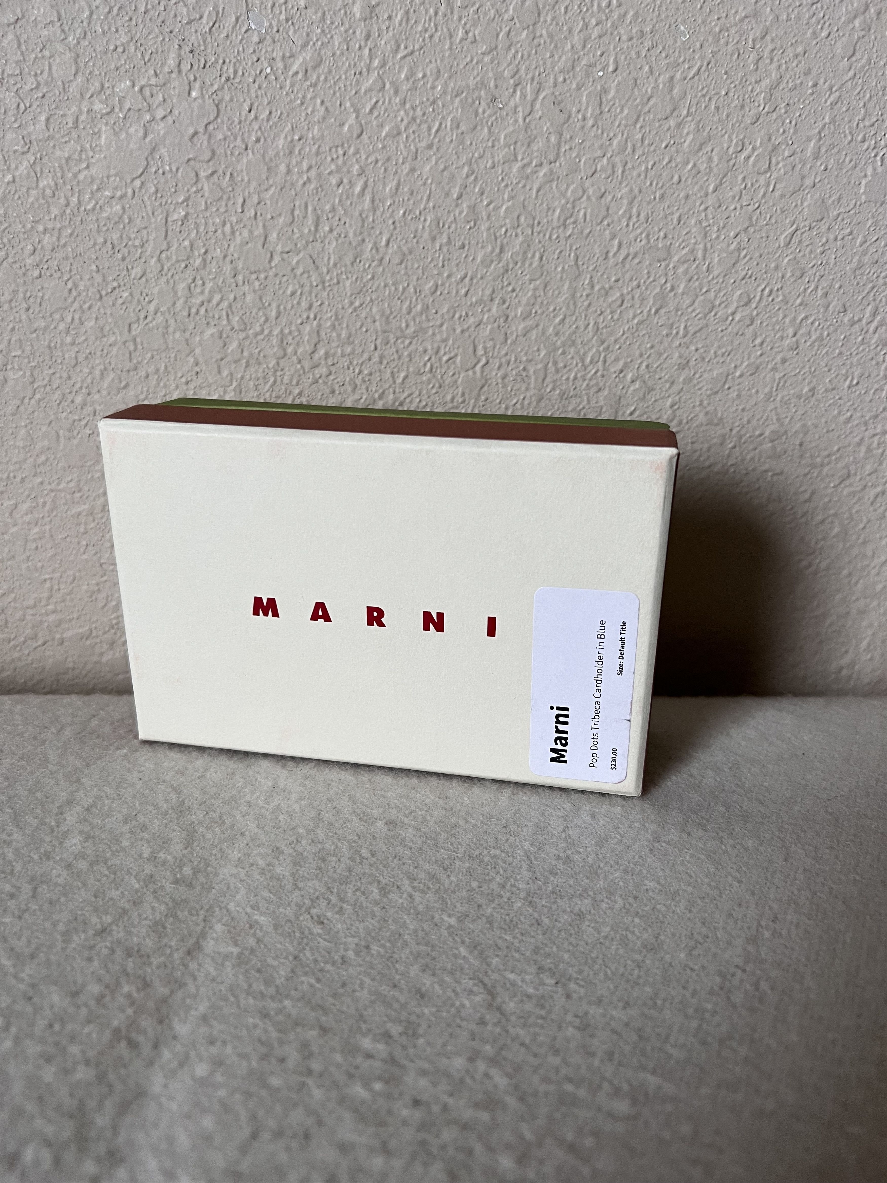 Marni Marni Pop Dots Tribeca Cardholder in Blue Size ONE SIZE - 5 Thumbnail