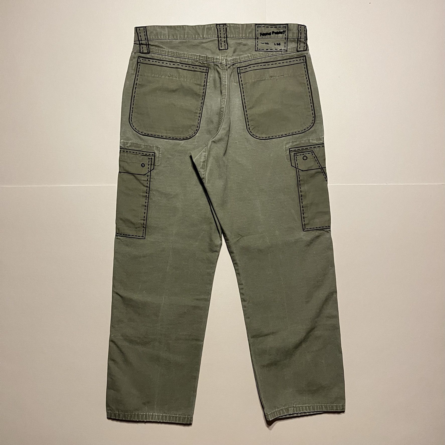 Other Found Pablo Blueprint Double Knee Pant Size US 32 / EU 48 - 1 Thumbnail
