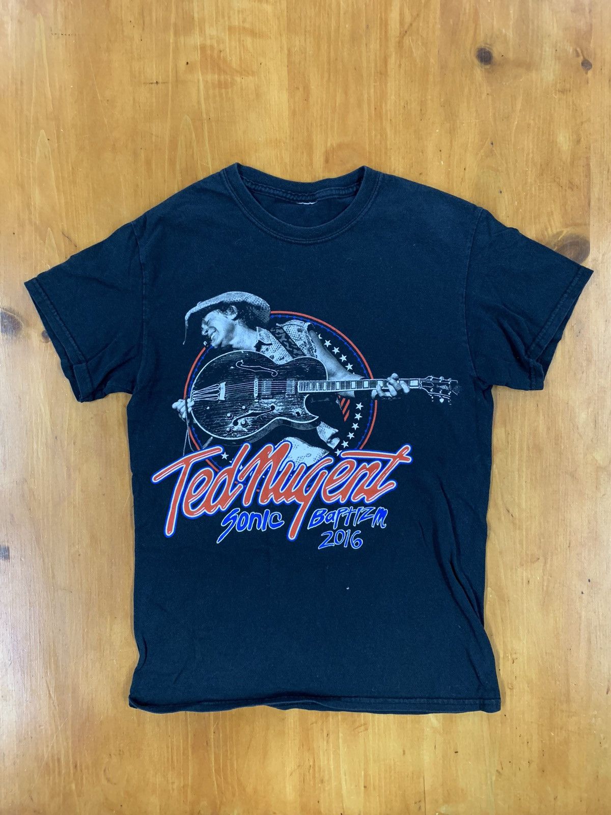 Vintage Vintage Ted Nugent Sonic Baptism 2016 Tee | Grailed