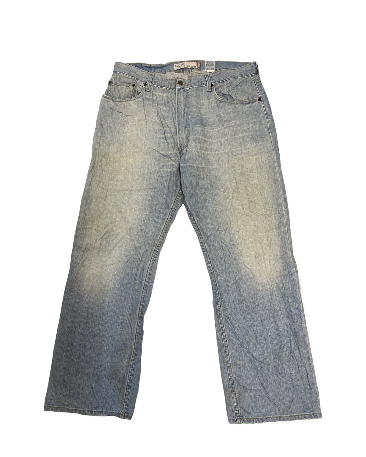 Levi's × Levi's Made & Crafted Levis 569 Loose Straight Denim Jeans Size US 35 - 1 Thumbnail