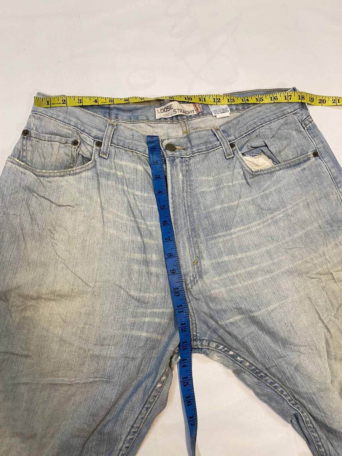 Levi's × Levi's Made & Crafted Levis 569 Loose Straight Denim Jeans Size US 35 - 14 Thumbnail