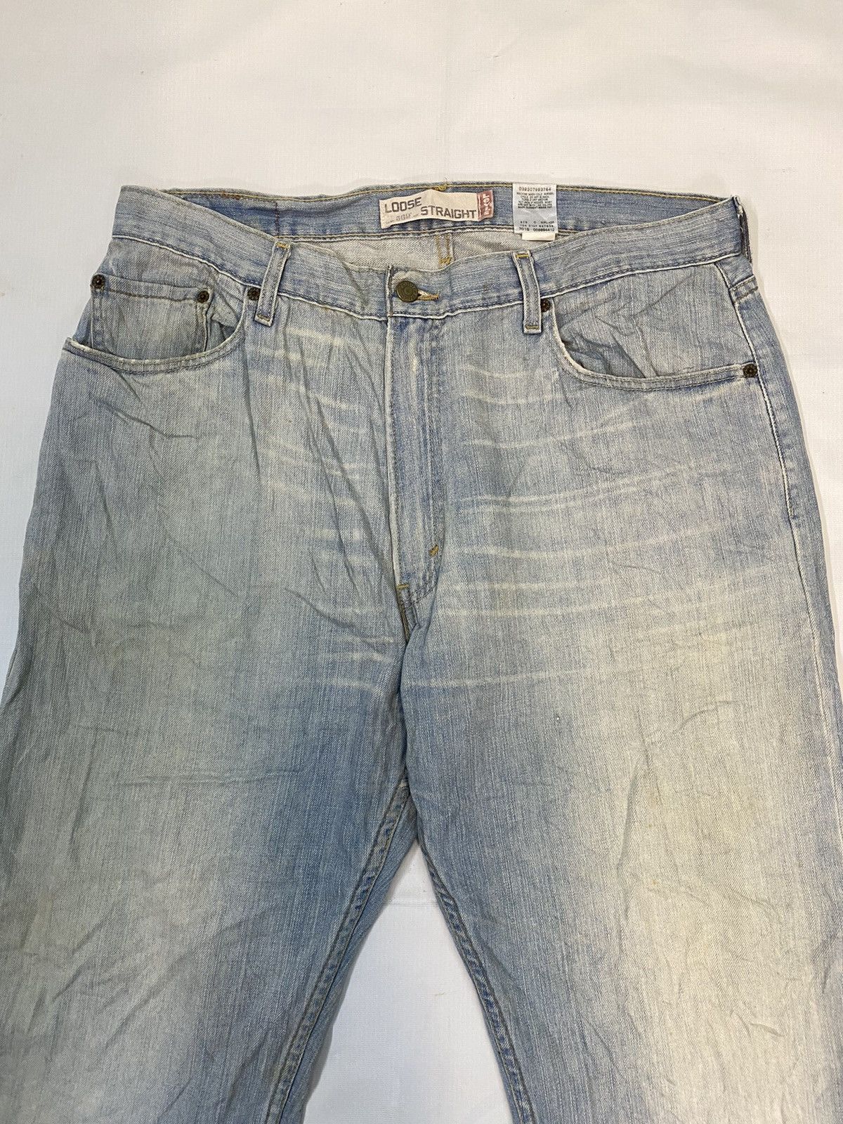 Levi's × Levi's Made & Crafted Levis 569 Loose Straight Denim Jeans Size US 35 - 2 Thumbnail
