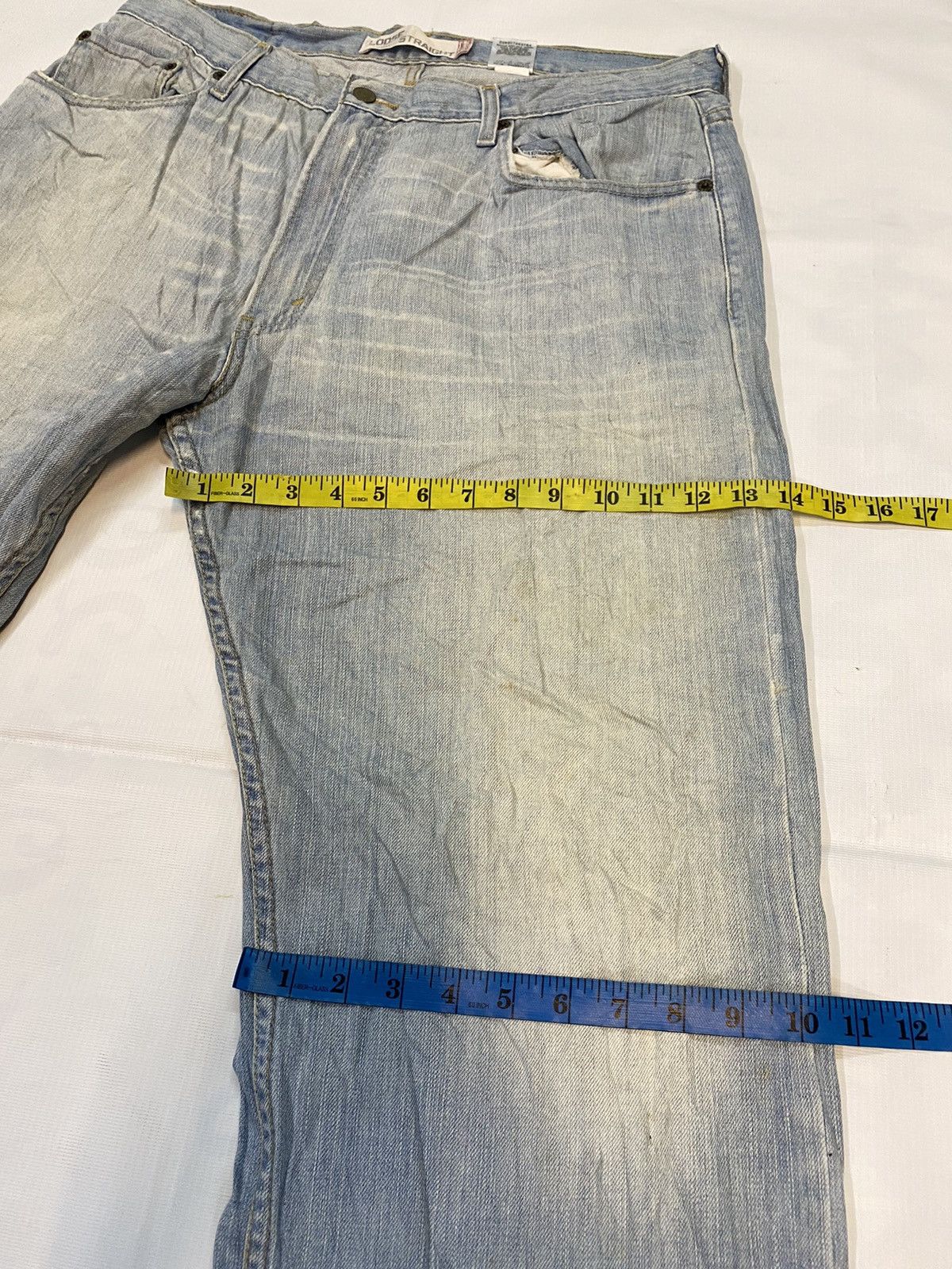 Levi's × Levi's Made & Crafted Levis 569 Loose Straight Denim Jeans Size US 35 - 16 Thumbnail
