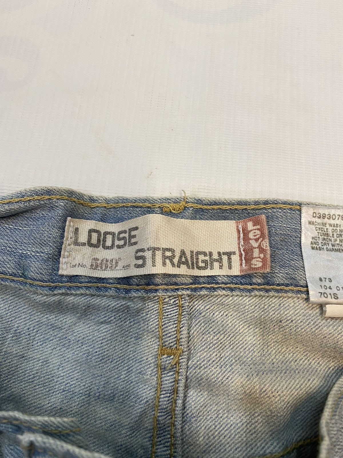 Levi's × Levi's Made & Crafted Levis 569 Loose Straight Denim Jeans Size US 35 - 5 Thumbnail