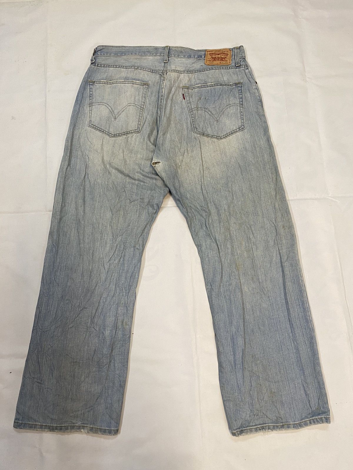 Levi's × Levi's Made & Crafted Levis 569 Loose Straight Denim Jeans Size US 35 - 9 Thumbnail