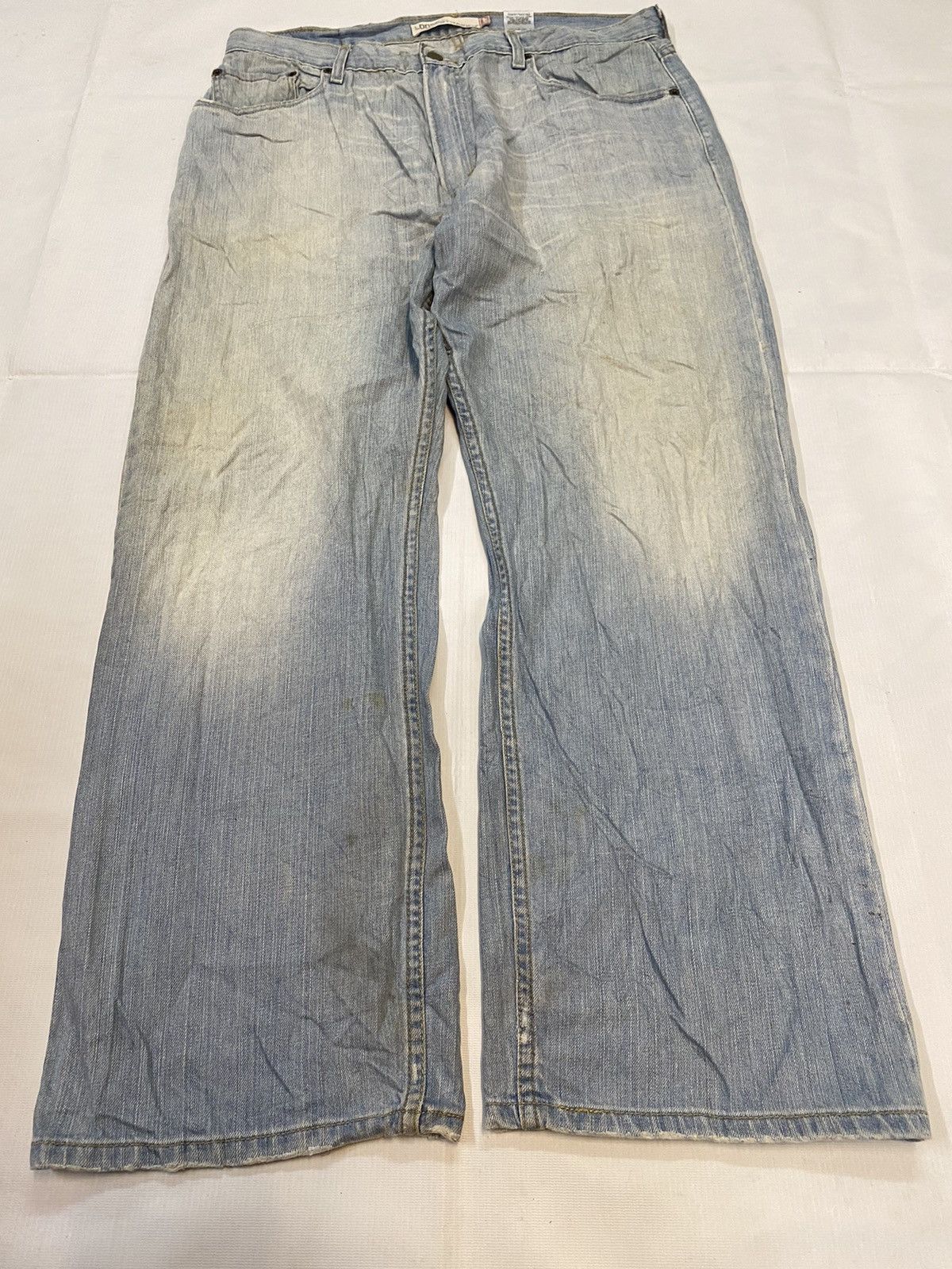 Levi's × Levi's Made & Crafted Levis 569 Loose Straight Denim Jeans Size US 35 - 3 Thumbnail
