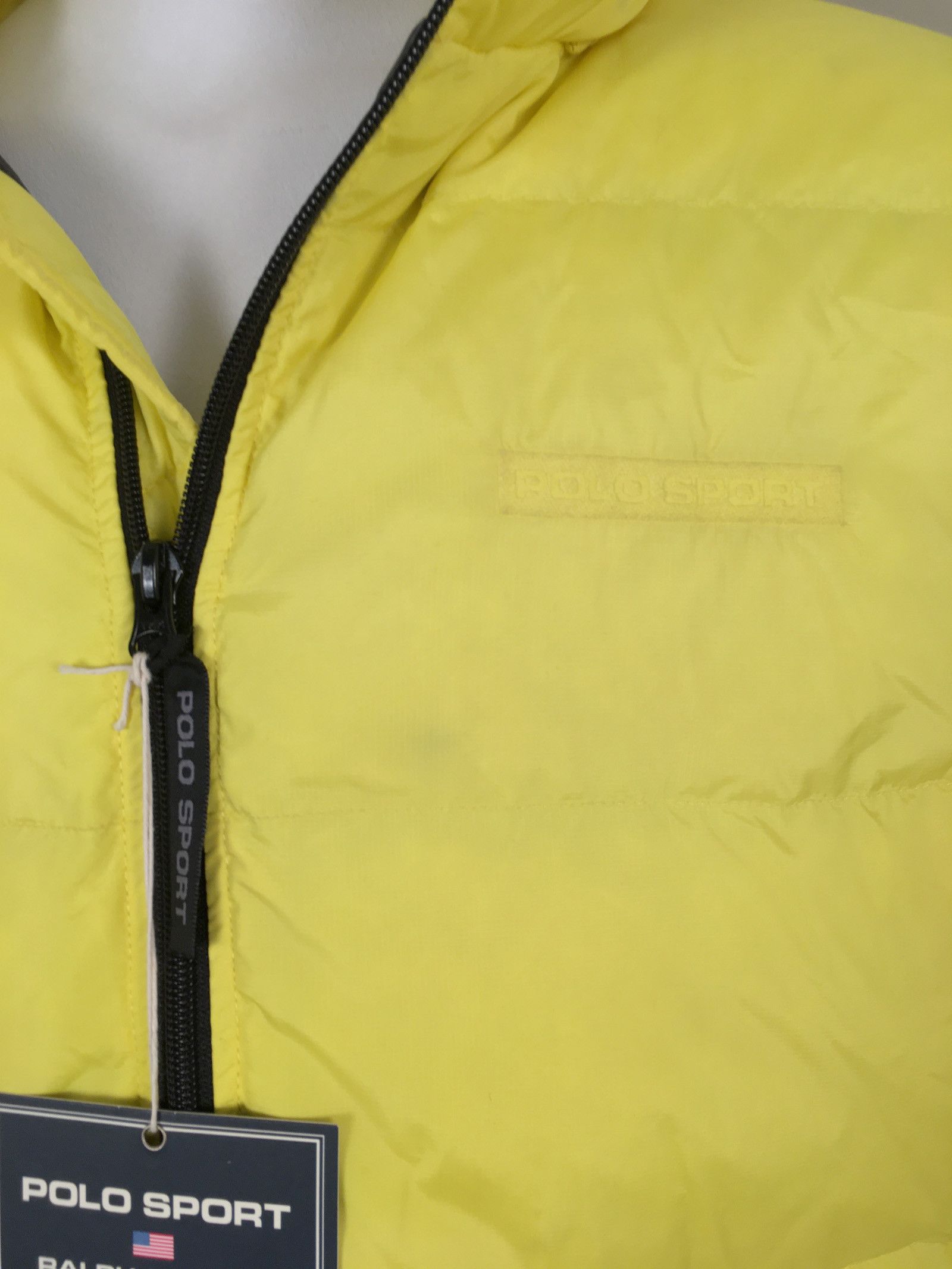 Ralph Lauren Sport New Vintage Polo Sport Ralph Lauren Puffer Jacket 2X Yellow Size US XXL / EU 58 / 5 - 3 Thumbnail