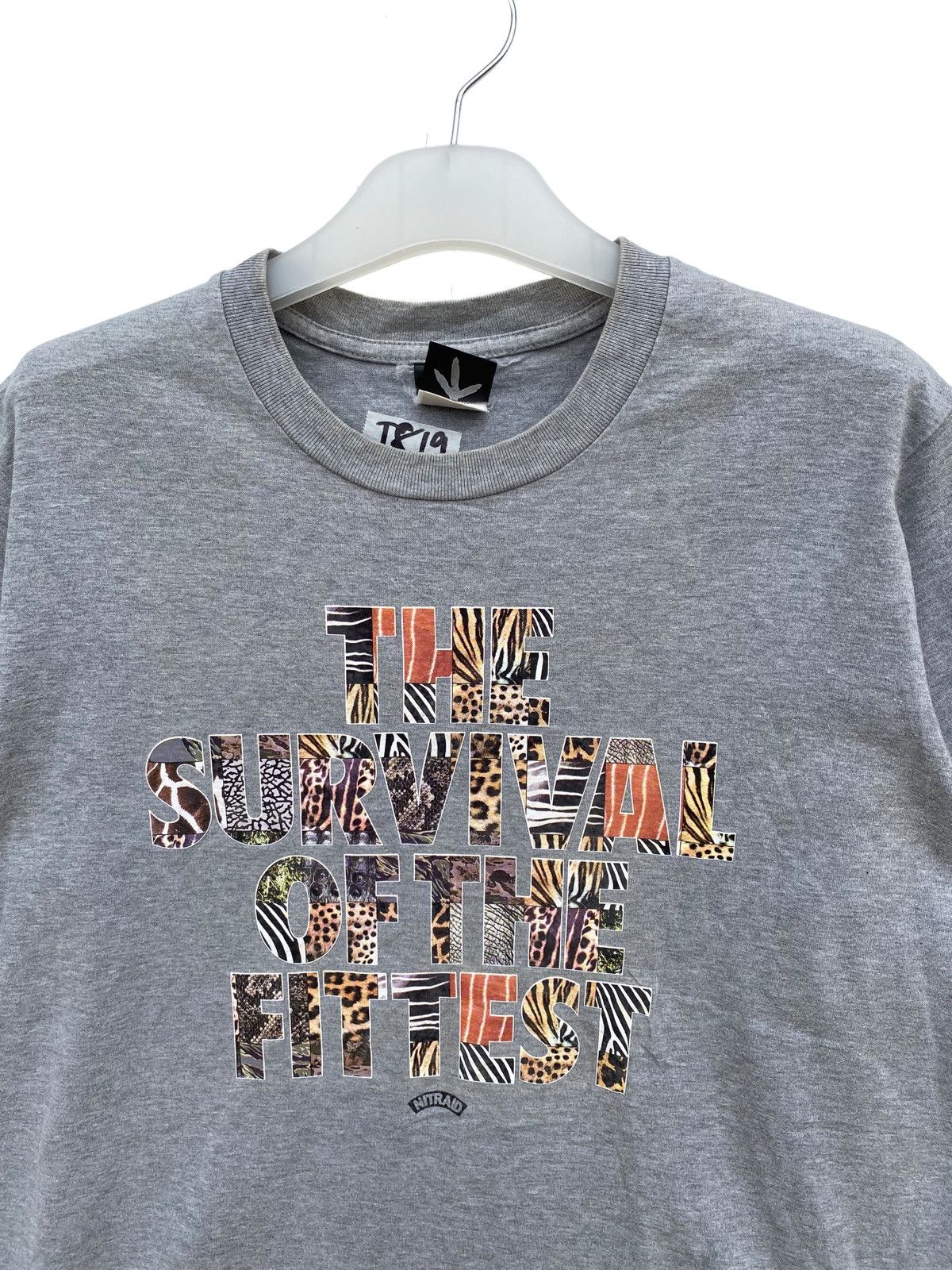 Nitraid Nitraid The Survival of The Fittest Tees Size US M / EU 48-50 / 2 - 3 Thumbnail