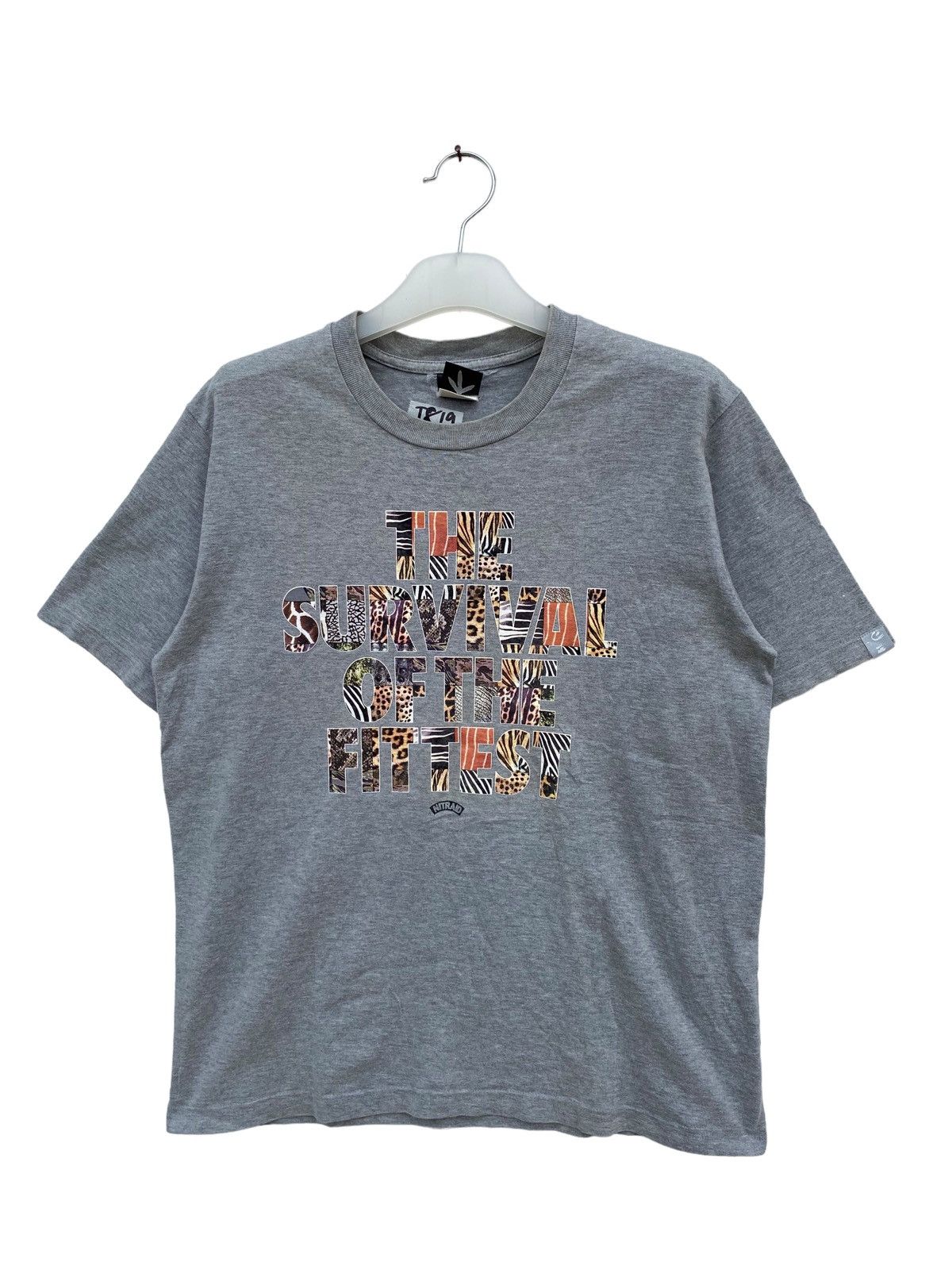 Nitraid Nitraid The Survival of The Fittest Tees Size US M / EU 48-50 / 2 - 1 Thumbnail