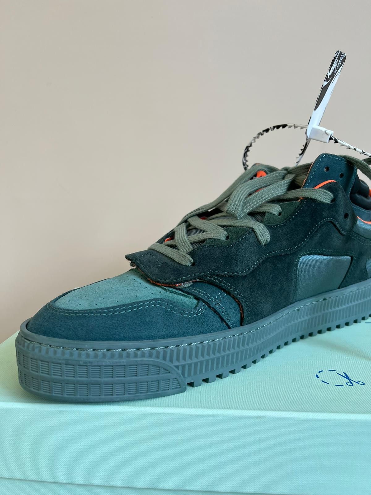 Off-White Off Court Low in Dark Green Color Size US 12 / EU 45 - 8 Thumbnail