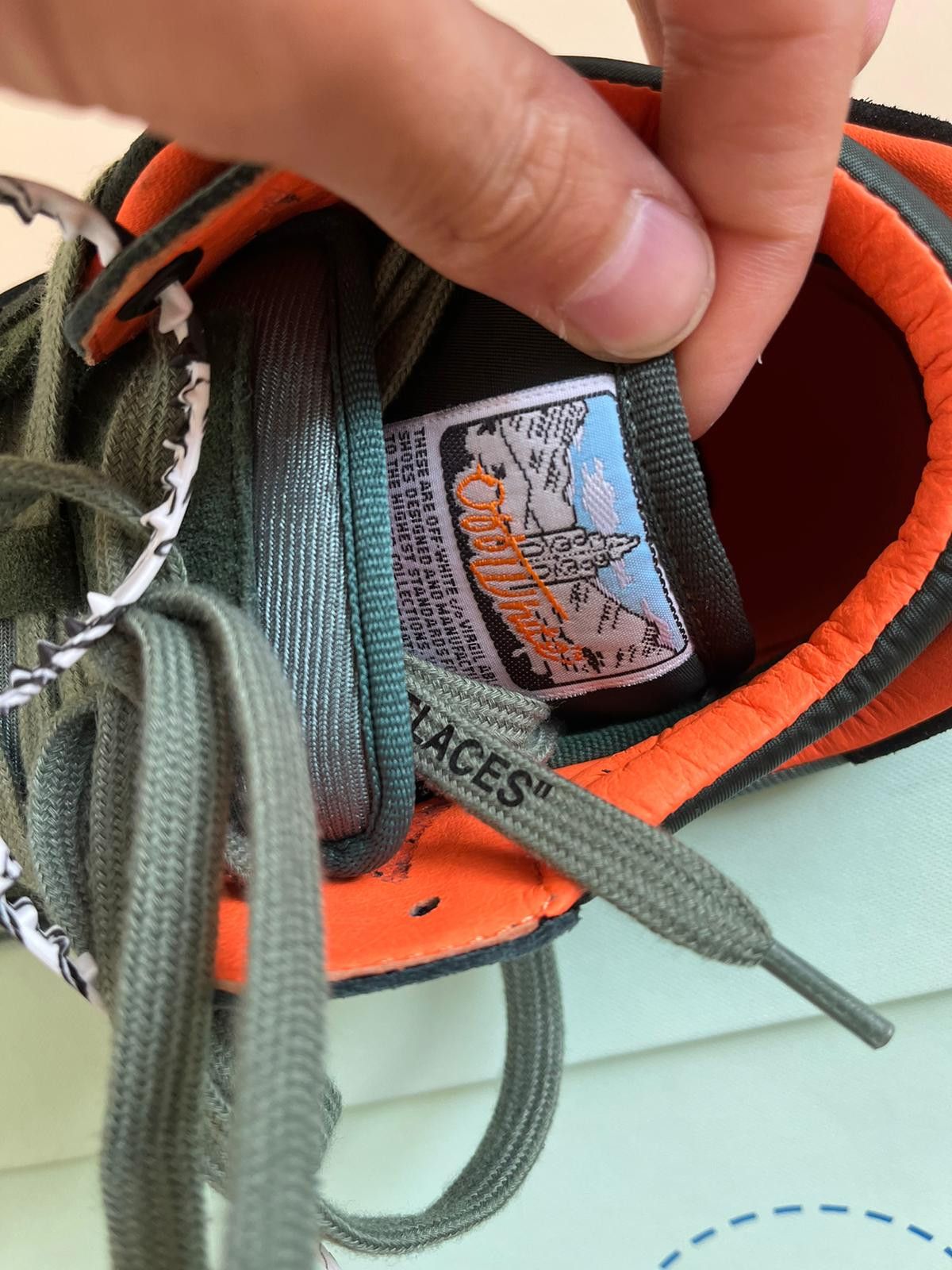 Off-White Off Court Low in Dark Green Color Size US 12 / EU 45 - 11 Thumbnail