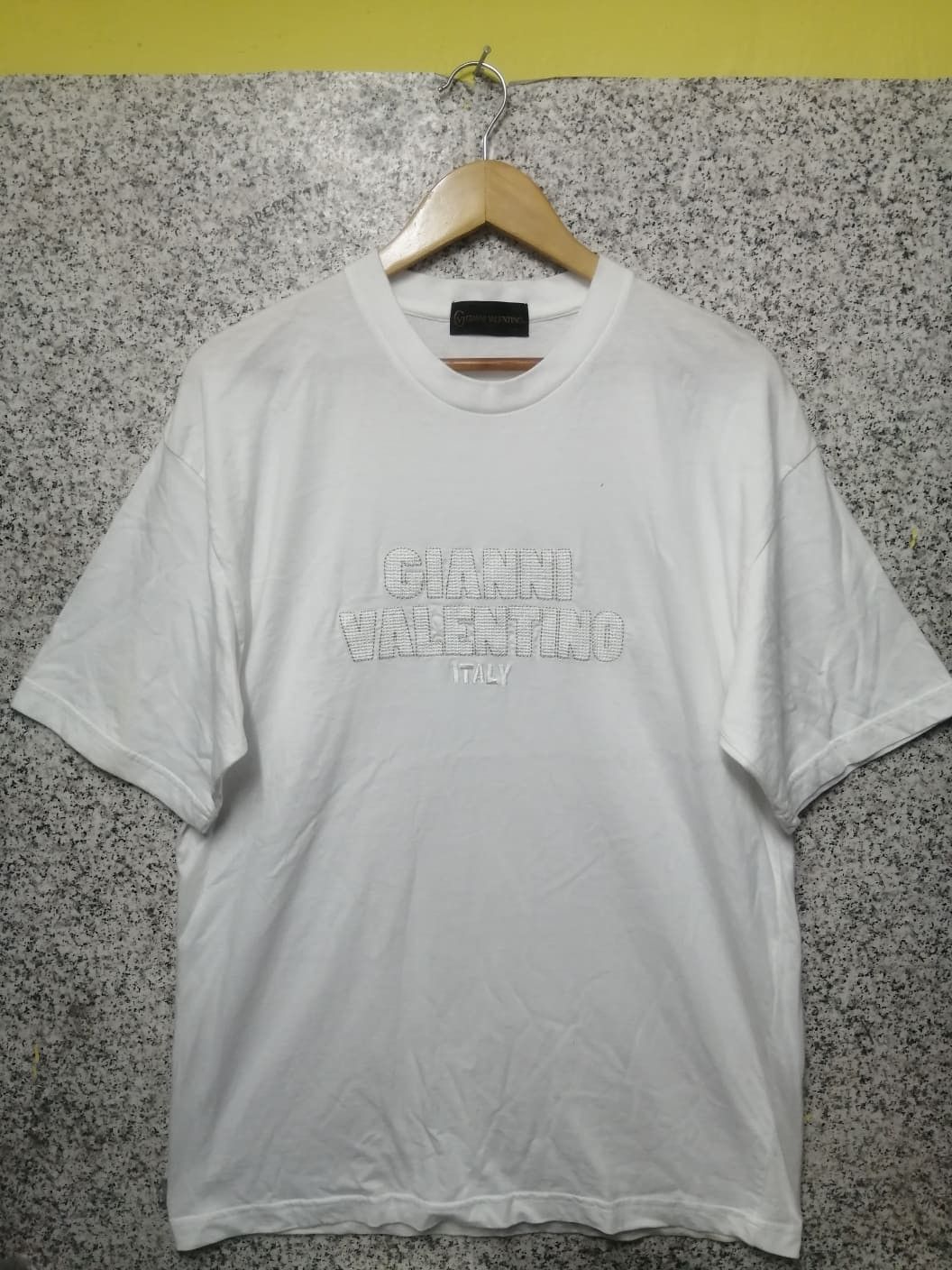 Gianni Valentino × Valentino × Vintage VINTAGE GIANNI VALENTINO BIG LOGO EMBROIDERY VERY RARE Size US XL / EU 56 / 4 - 1 Thumbnail