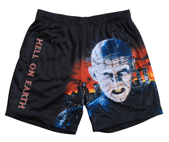 image of S/s 2018 Supreme X Hellraiser Shorts Small in Black, Men's (Size 30)