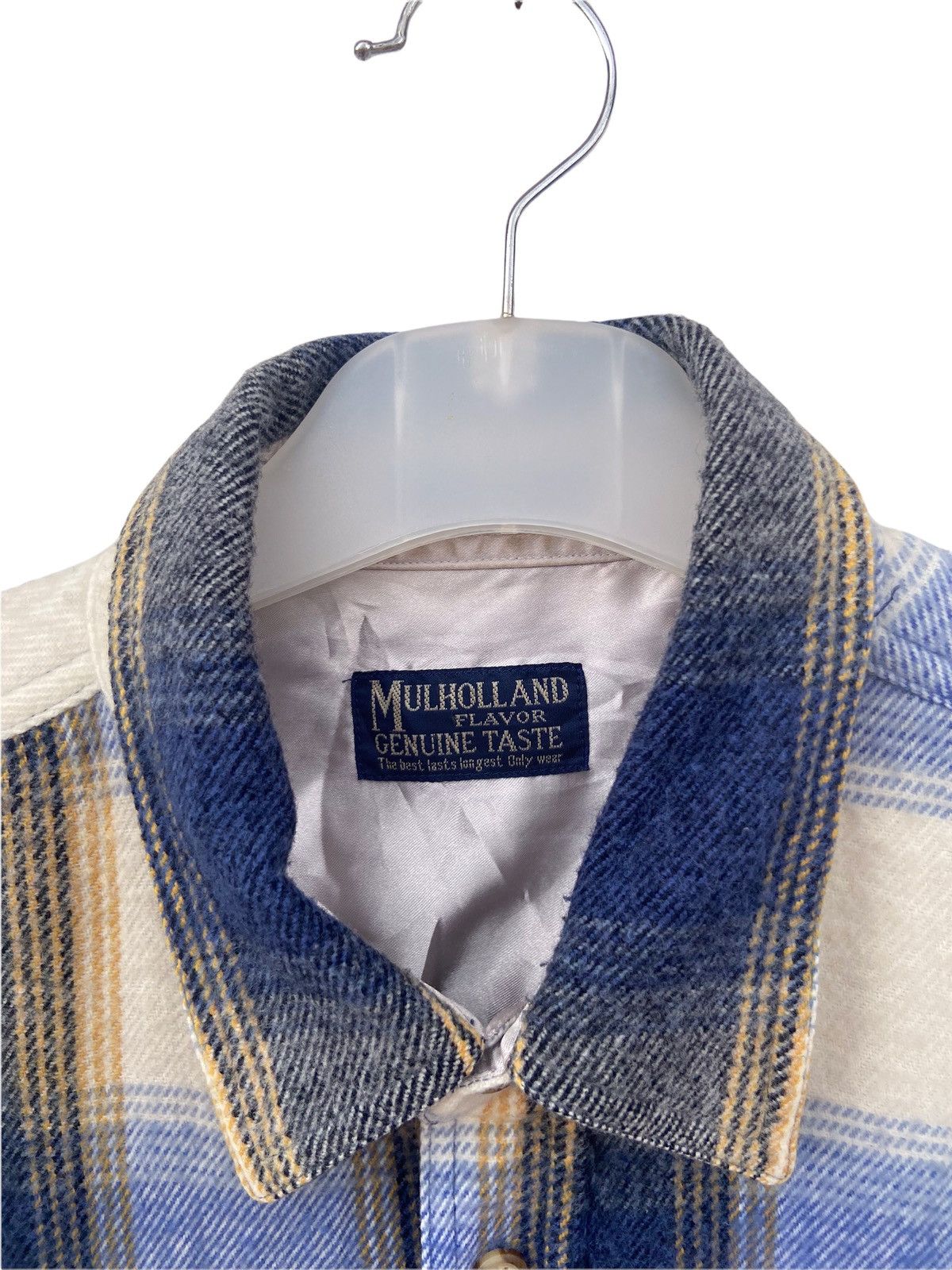 Vintage Vintage Mullholland Shadow Plaid Double Pocket Flannel Size US XL / EU 56 / 4 - 3 Thumbnail