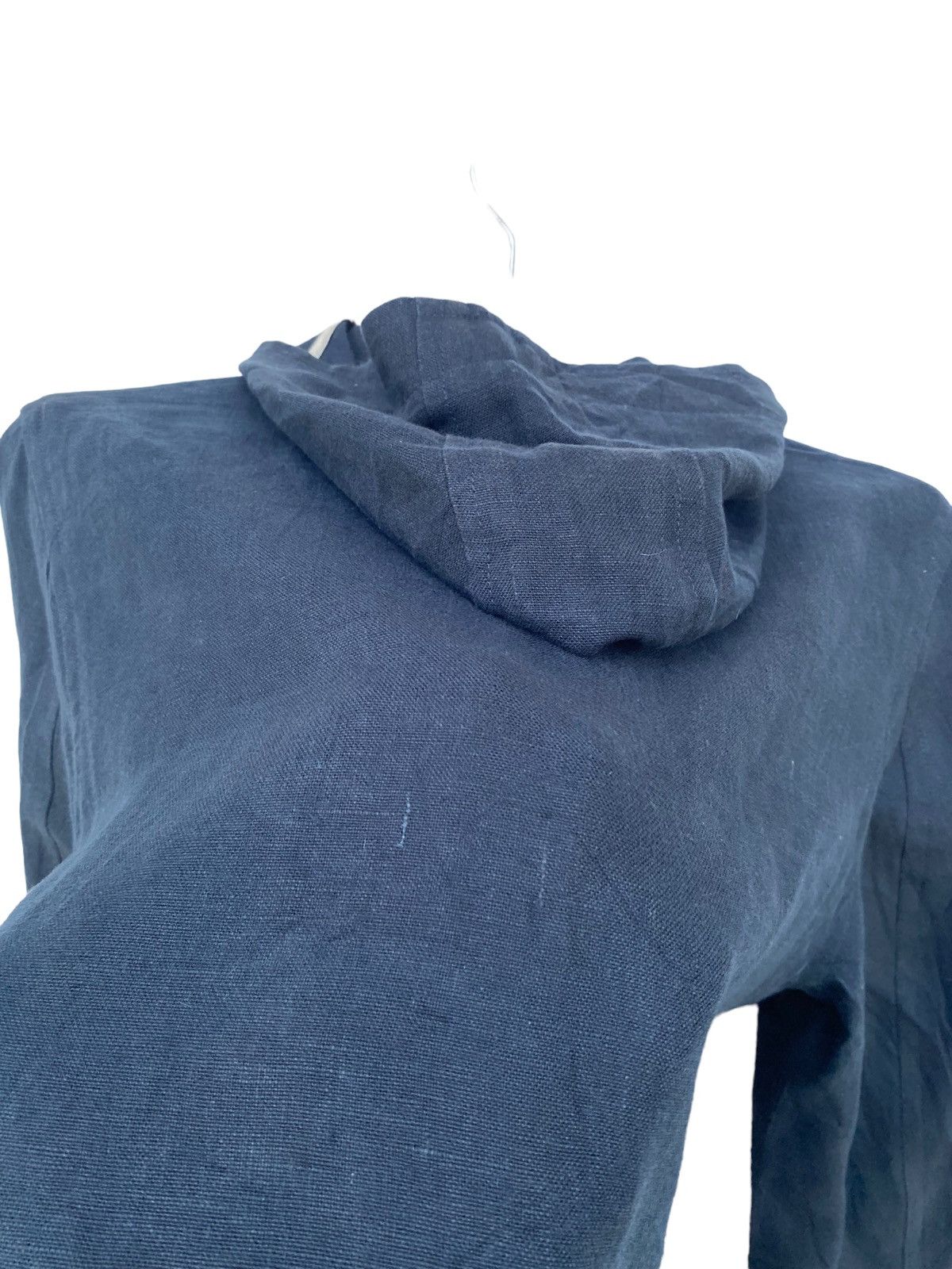 SHIPS Ships Japan X Brisbane Moss Linen Duffle Coat Size US M / EU 48-50 / 2 - 3 Thumbnail