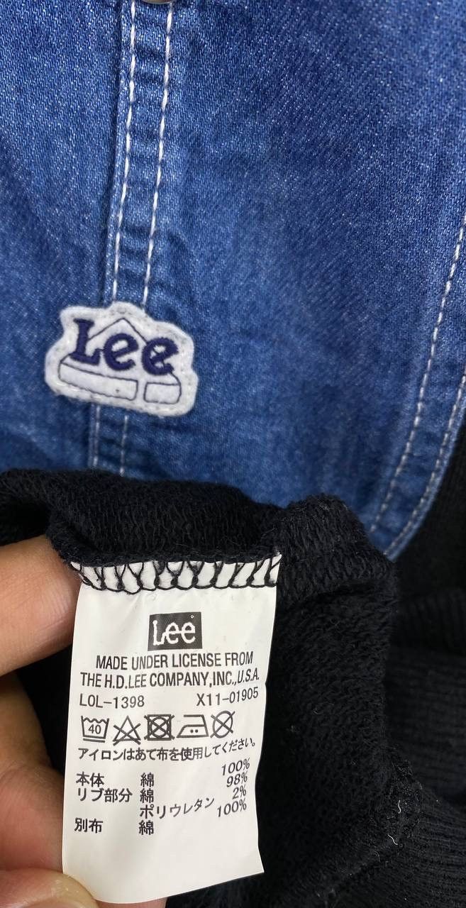 Lee Vintage Lee Denim Pocket Style Sweatshirt Size US L / EU 52-54 / 3 - 6 Thumbnail