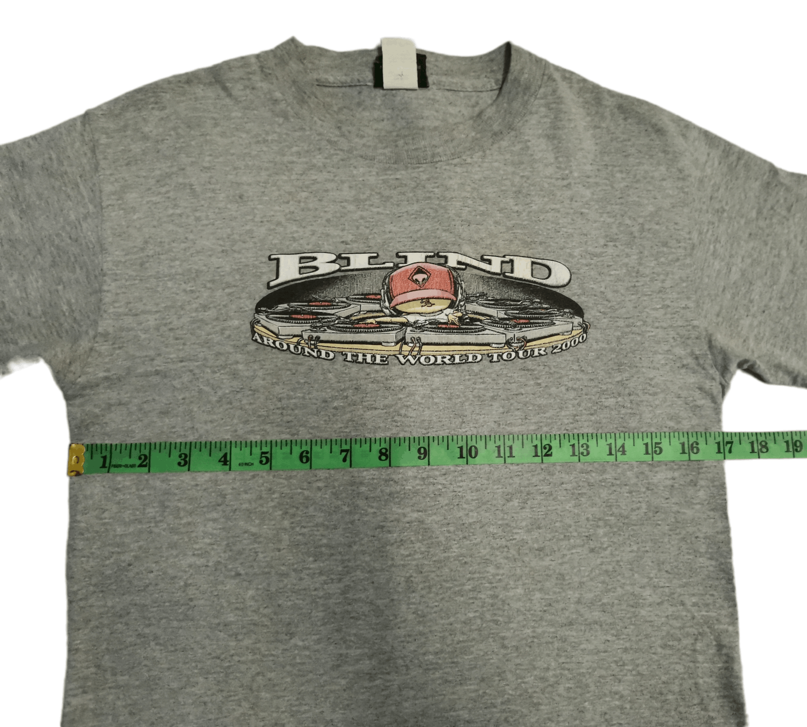 Hook-Ups Vintage Blind Skateboard Tee Around The World Tour 2000 Size US S / EU 44-46 / 1 - 6 Thumbnail
