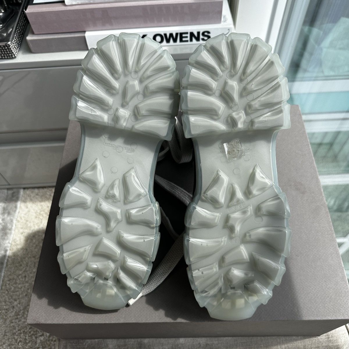 Rick Owens RICK OWENS JUMBOLACE TRACTOR BOOTS SIZE 43 Size US 10 / EU 43 - 2 Thumbnail