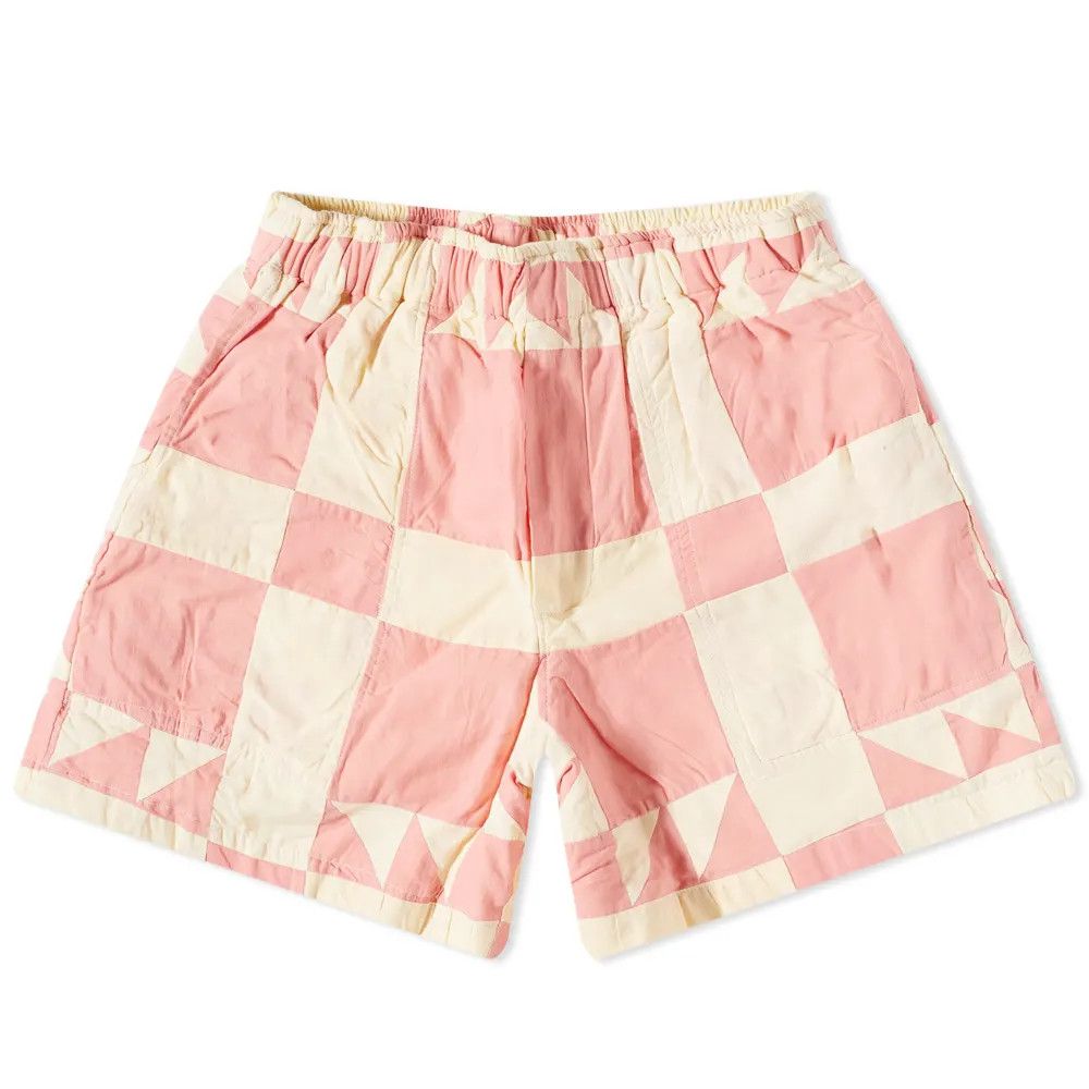 Bode BODE BEAR PAW QUILT SHORTS Size US 36 / EU 52 - 1 Thumbnail