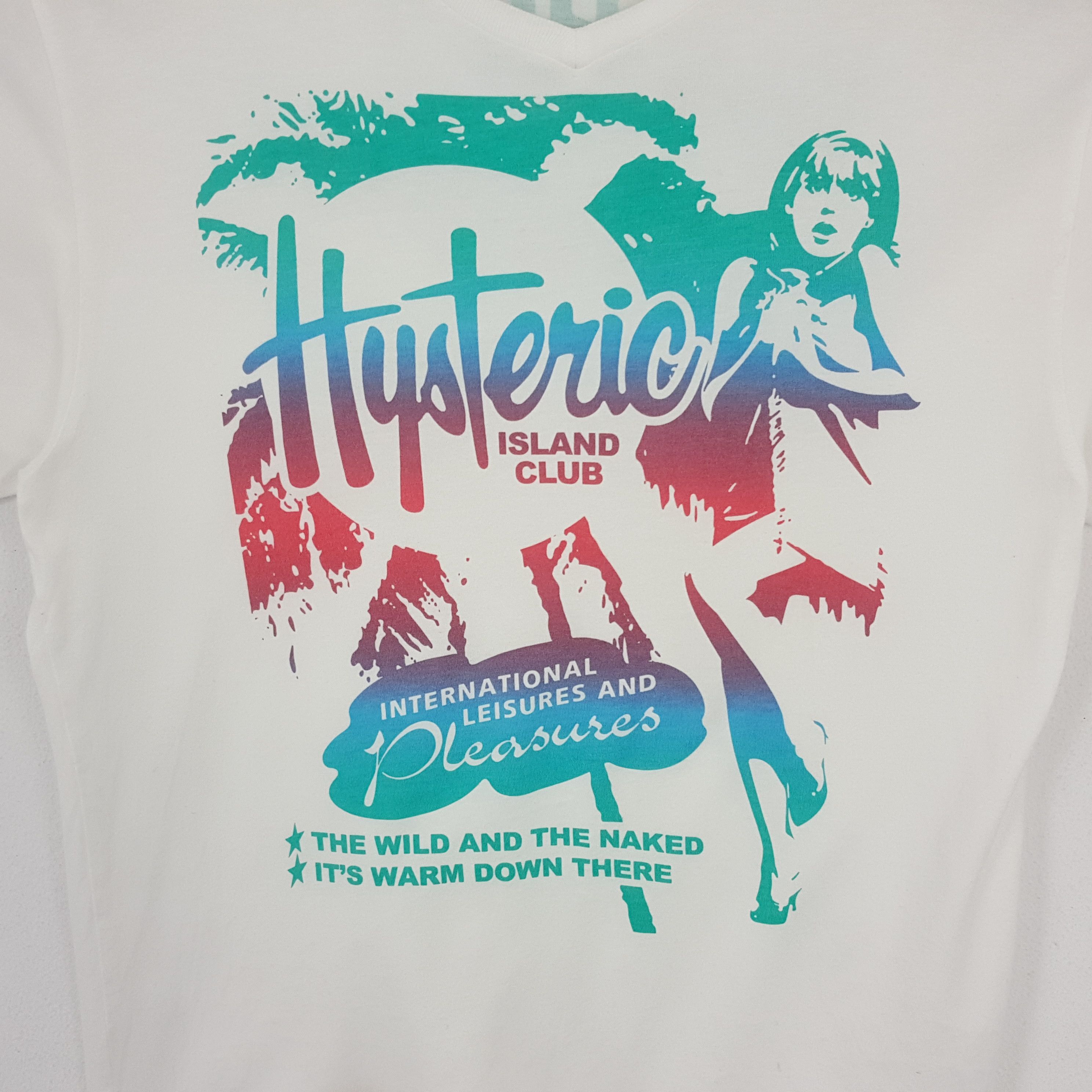 Hysteric Glamour × Japanese Brand × Vintage Vintage HYSTERIC GLAMOUR Japanese Brand Sexy Woman's T-Shirt Size M / US 6-8 / IT 42-44 - 2 Thumbnail