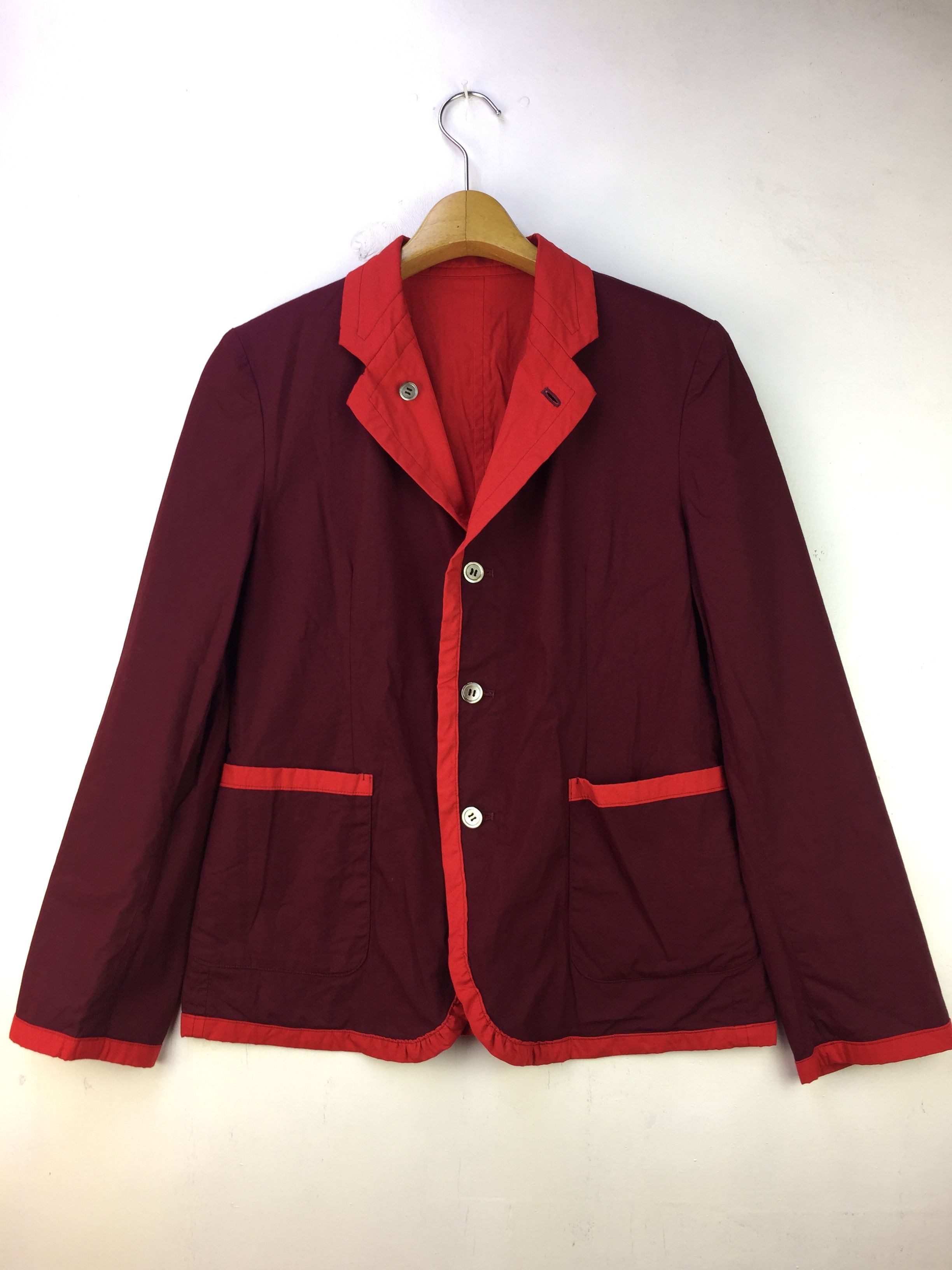 Comme des Garcons COMME DES GARCONS RIVERSIBLE LOUNGE JACKET | Grailed