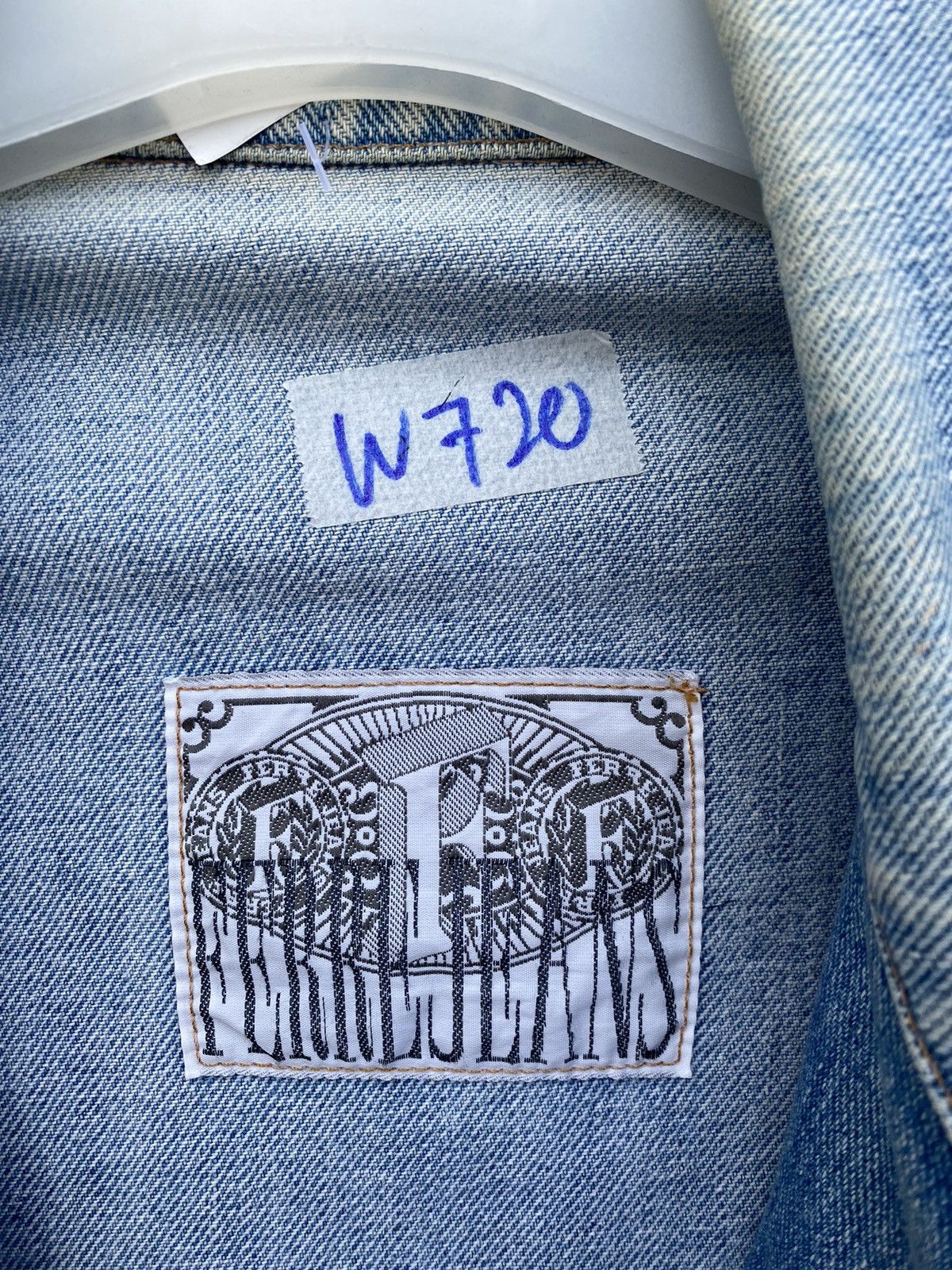 Gianfranco Ferre Vintage Ferre Denim Double Collar Motorcycle Jacket Size US M / EU 48-50 / 2 - 9 Thumbnail