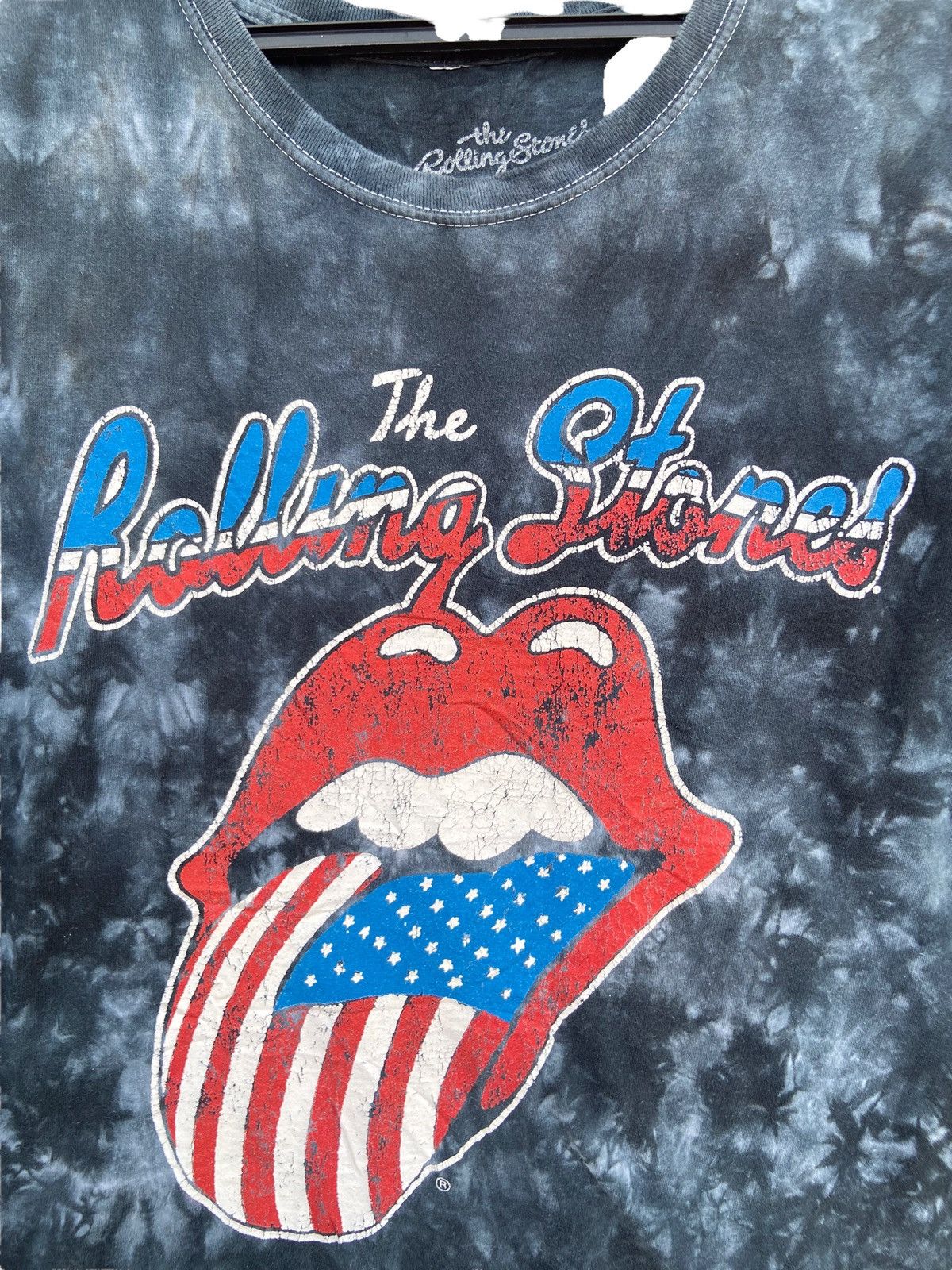 Band Tees The Rollings Stone Tour Of America 78 Repro Tie Die Tees Size US L / EU 52-54 / 3 - 3 Thumbnail