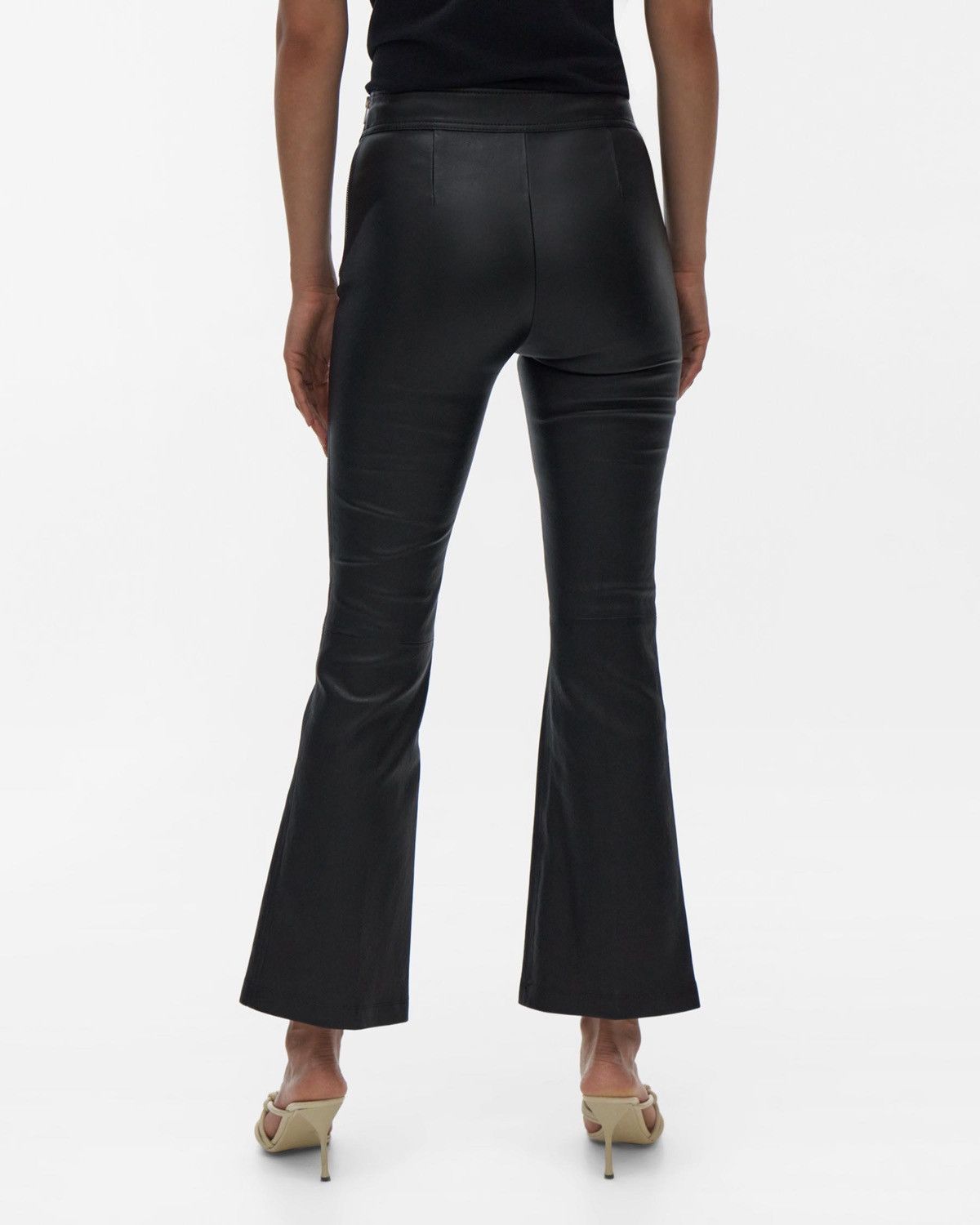 Helmut Lang archive helmut lang leather legging onyx Size 27" / US 4 / IT 40 - 2 Thumbnail