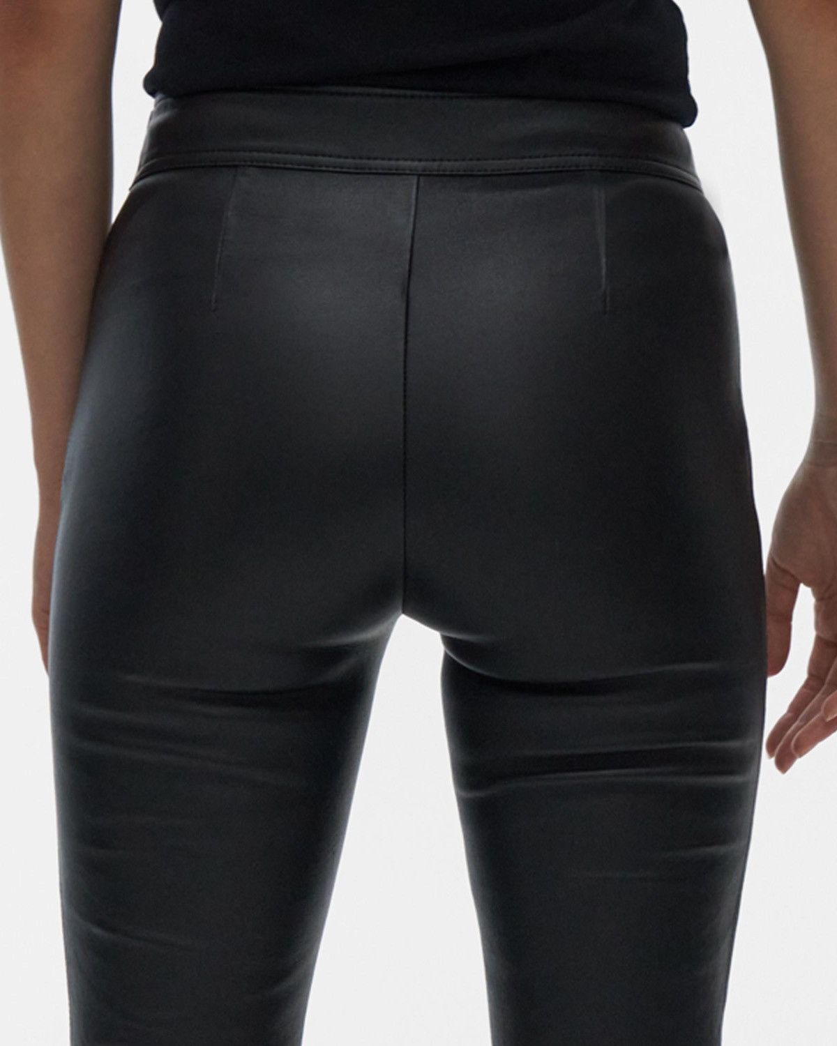 Helmut Lang archive helmut lang leather legging onyx Size 27" / US 4 / IT 40 - 4 Thumbnail