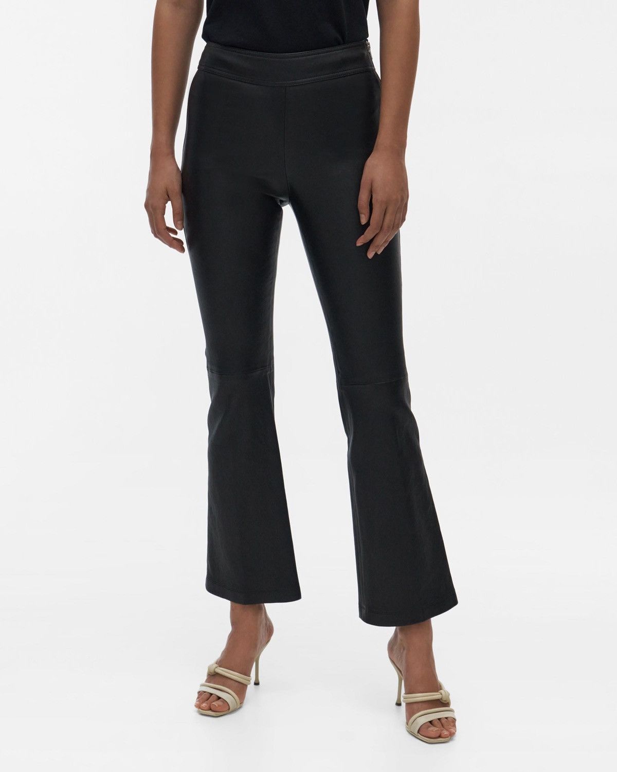 Helmut Lang archive helmut lang leather legging onyx Size 27" / US 4 / IT 40 - 6 Thumbnail