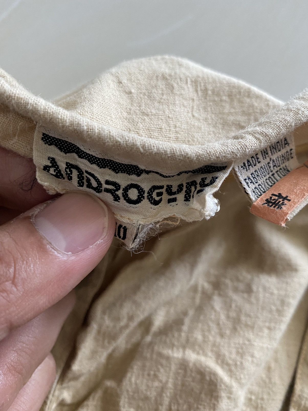 Japanese Brand × Malcolm McLaren × Seditionaries ANDROGYNY Button Jacket Military Design Rare Size US L / EU 52-54 / 3 - 8 Thumbnail