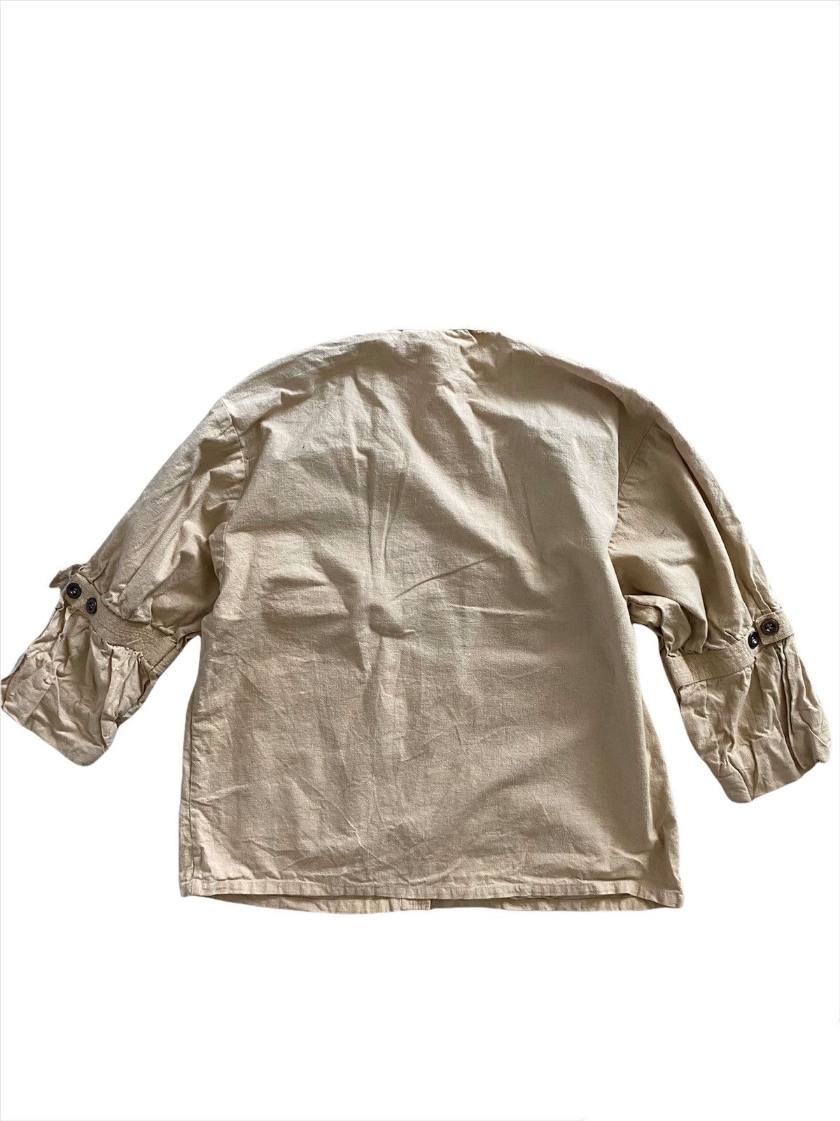 Japanese Brand × Malcolm McLaren × Seditionaries ANDROGYNY Button Jacket Military Design Rare Size US L / EU 52-54 / 3 - 2 Thumbnail
