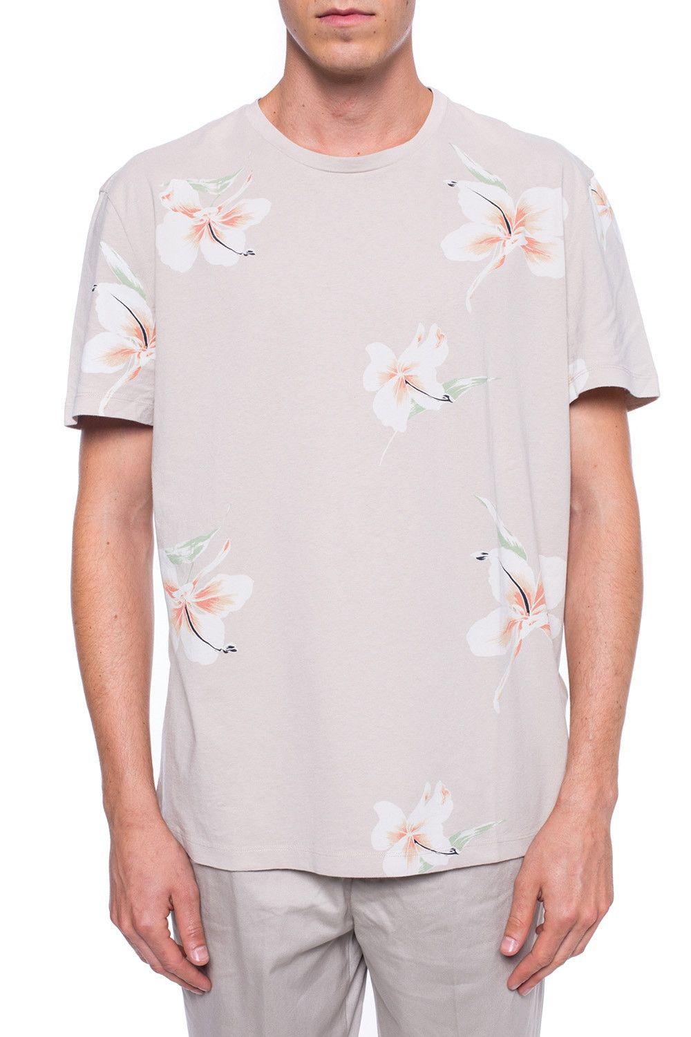 Allsaints ALLSAINTS Lily Crew Flower Print Tee T Shirt Size US XS / EU 42 / 0 - 3 Thumbnail