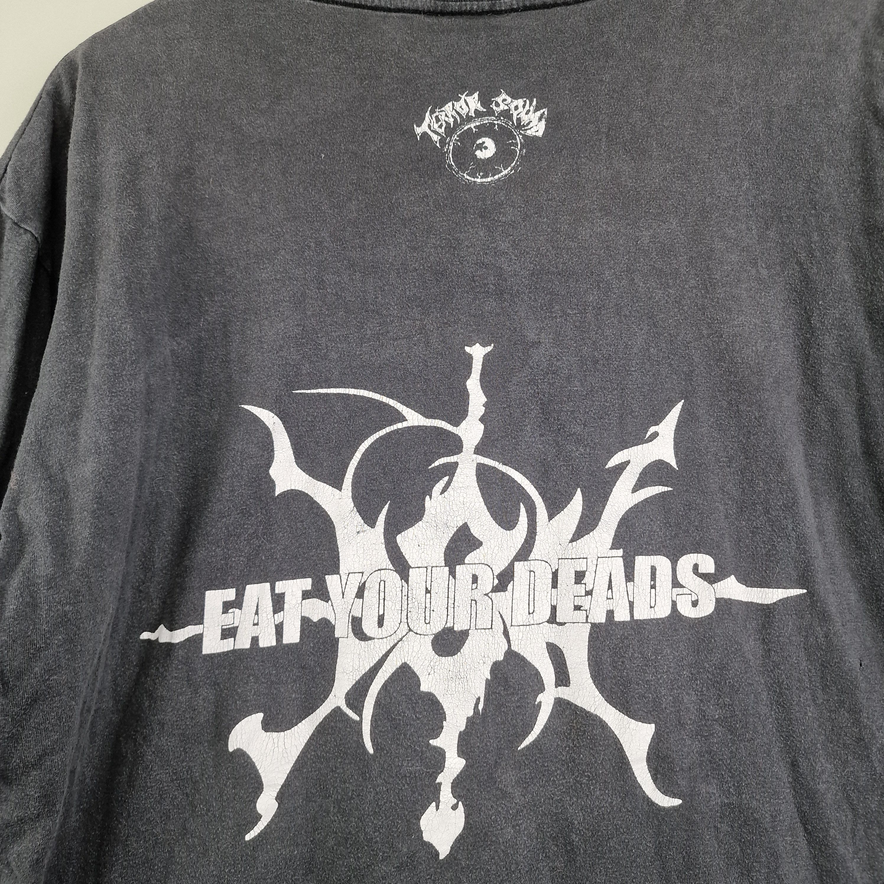 Band Tees × Vintage 90s Black Metal DSK Support Cannibalism Terror Squad Size US XL / EU 56 / 4 - 6 Thumbnail
