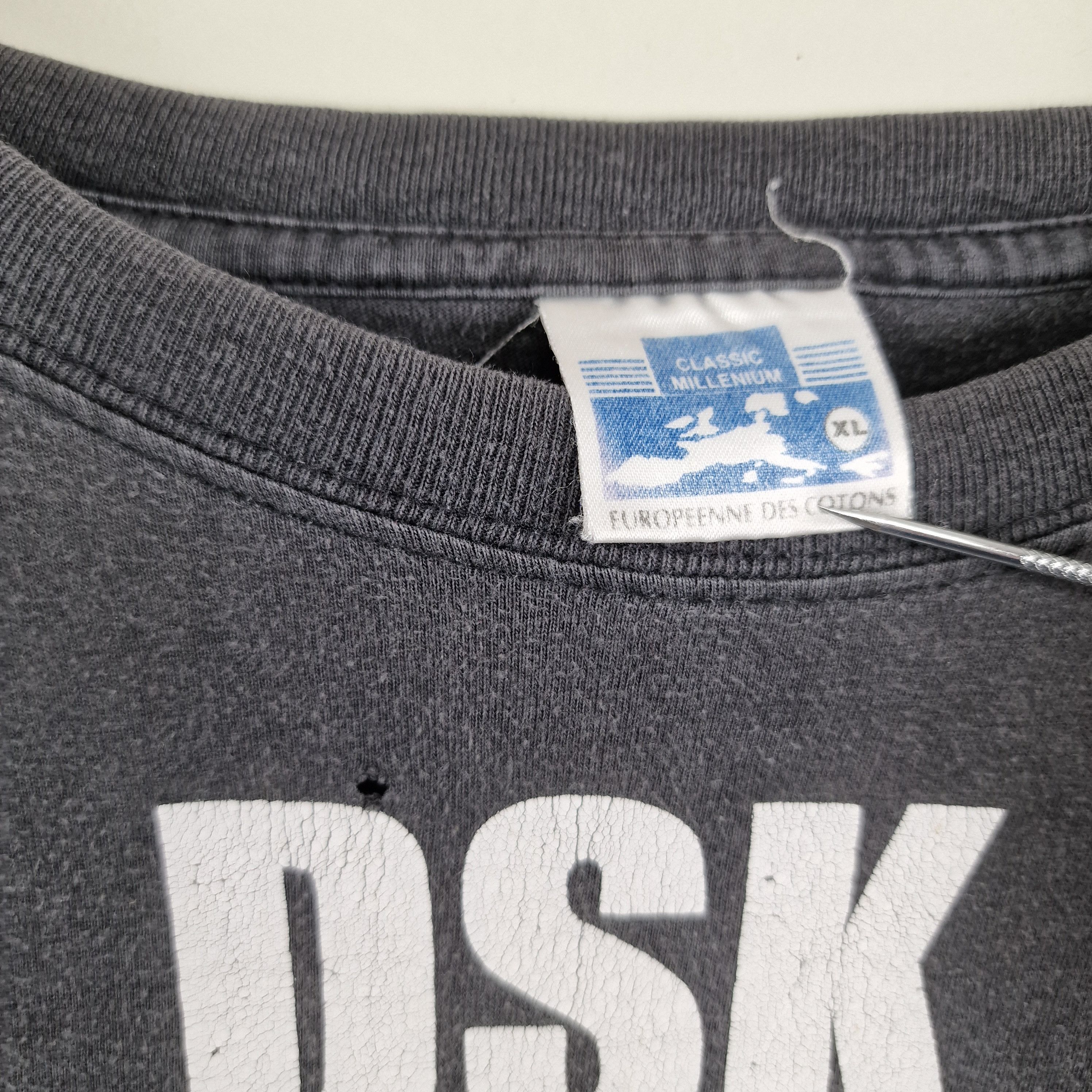 Band Tees × Vintage 90s Black Metal DSK Support Cannibalism Terror Squad Size US XL / EU 56 / 4 - 3 Thumbnail