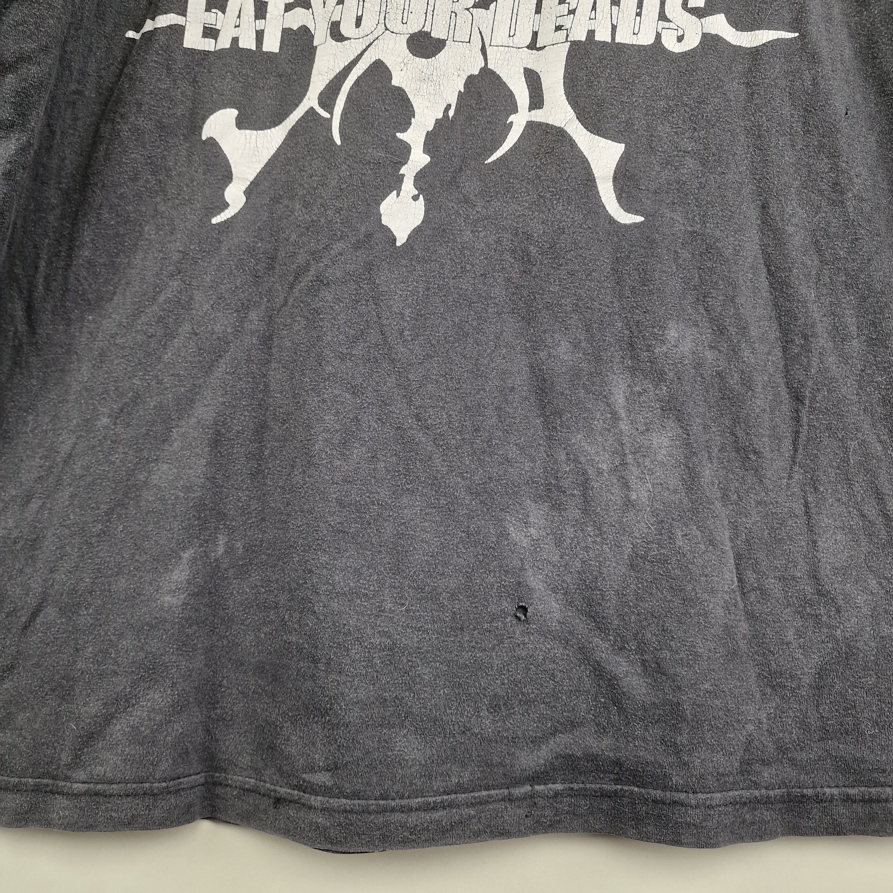 Band Tees × Vintage 90s Black Metal DSK Support Cannibalism Terror Squad Size US XL / EU 56 / 4 - 5 Thumbnail