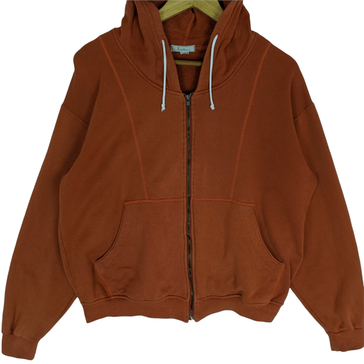 Japanese Brand × Vintage Vintage Japan IMPINATON Plain Orange Hoodie Size US M / EU 48-50 / 2 - 2 Thumbnail
