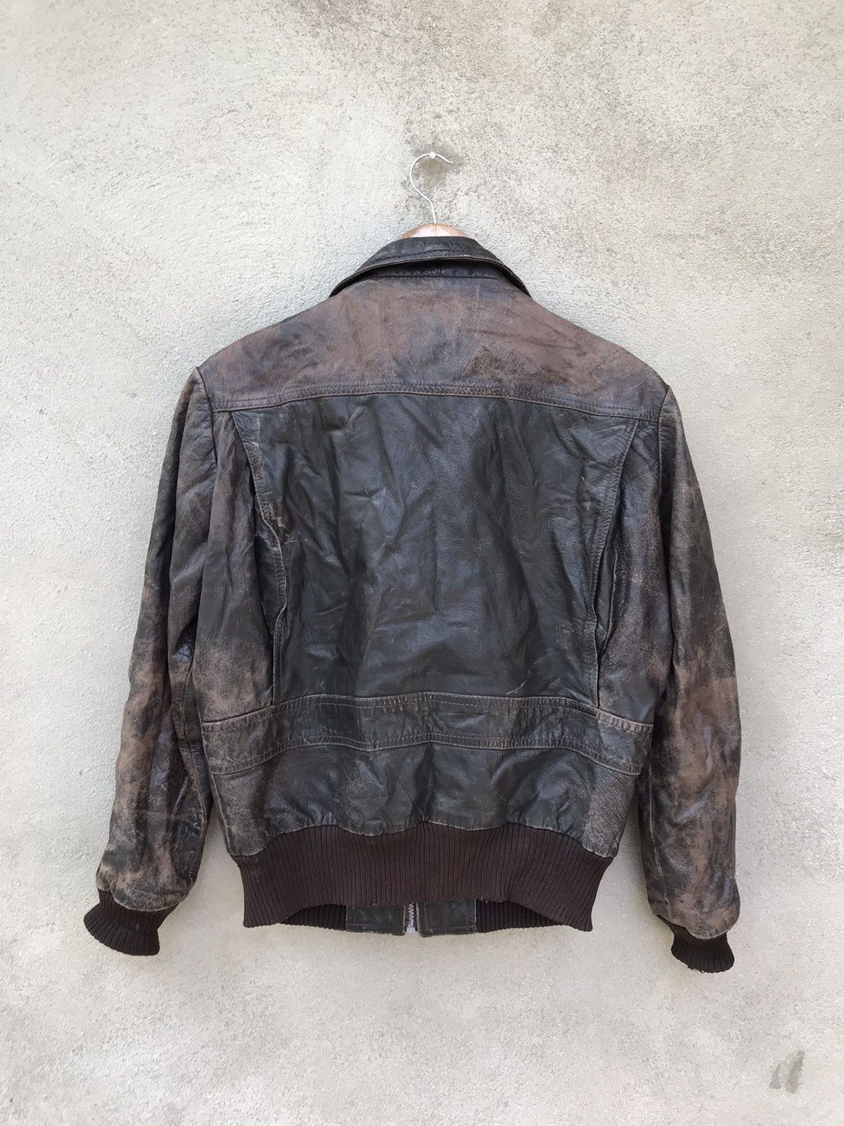 McGregor × Vintage RARE MCGREGOR LEATHER JACKET Size US S / EU 44-46 / 1 - 7 Thumbnail