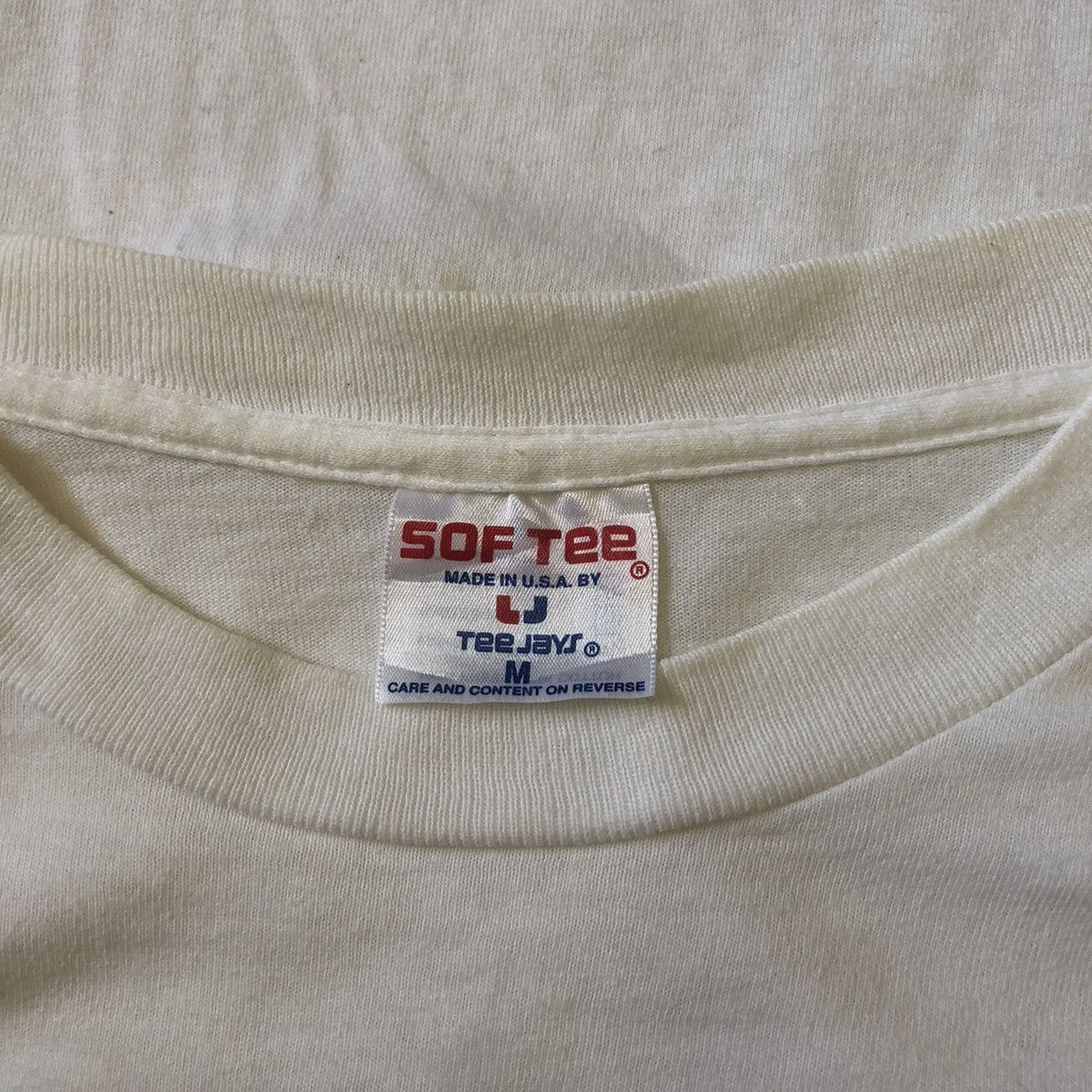 Vintage 90’ Big Print Saipan Beach Single stitch Tee
