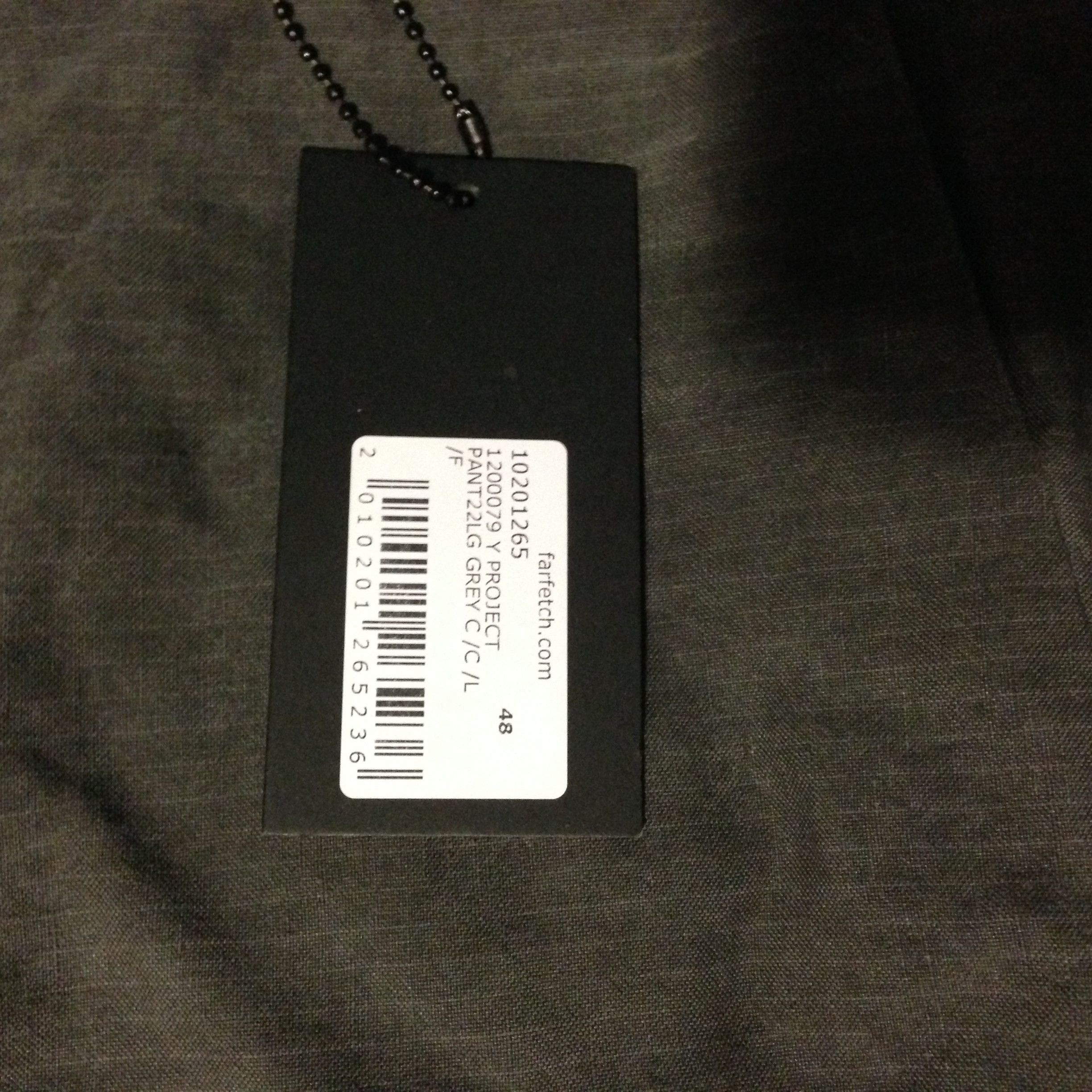 Y/Project Charcoal Casual Pant Size US 32 / EU 48 - 5 Thumbnail