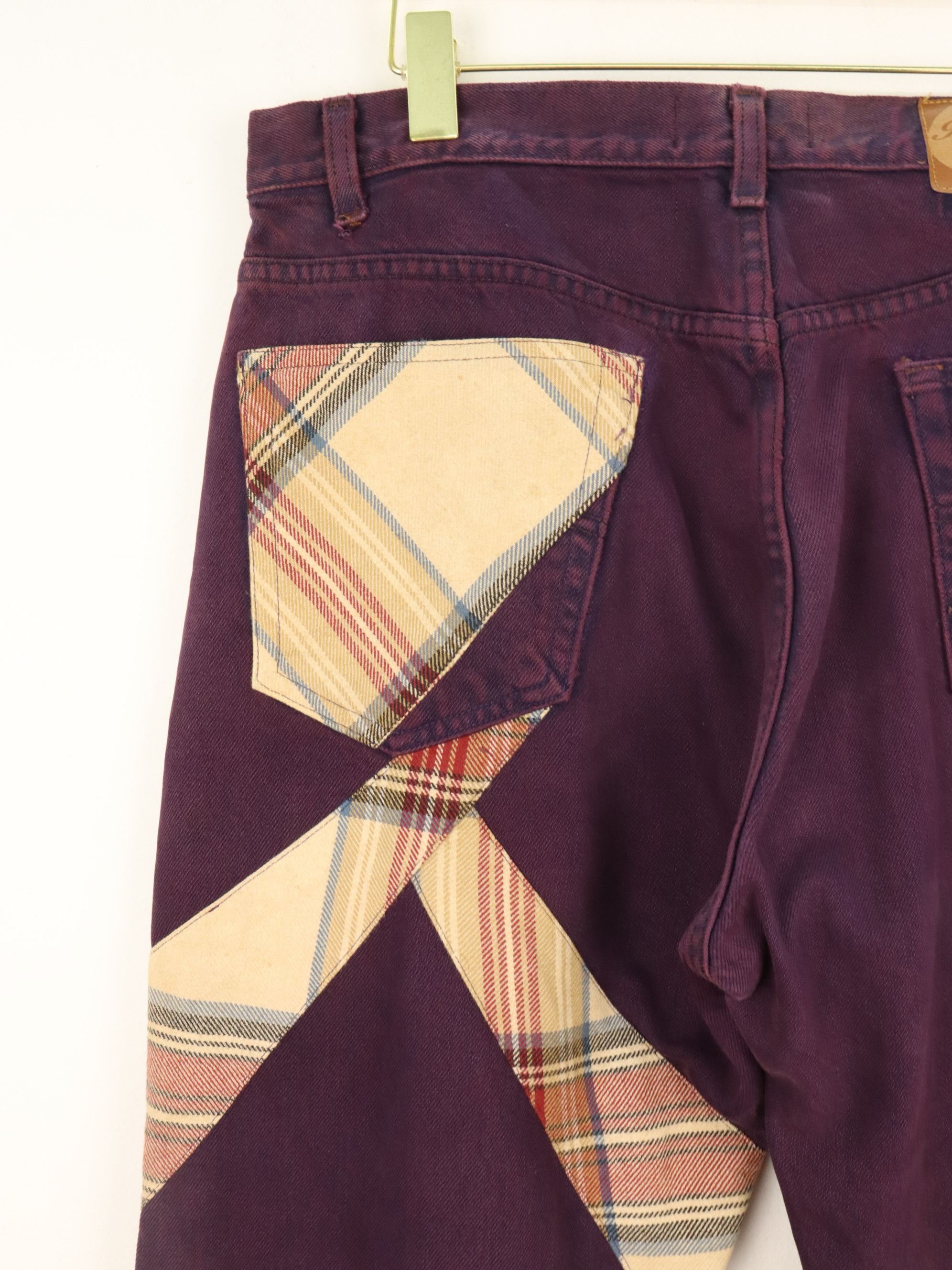 Designer × Levi's LEVI's Remake by KALIMERA Patchwork Jeans Pant Size US 35 - 8 Thumbnail