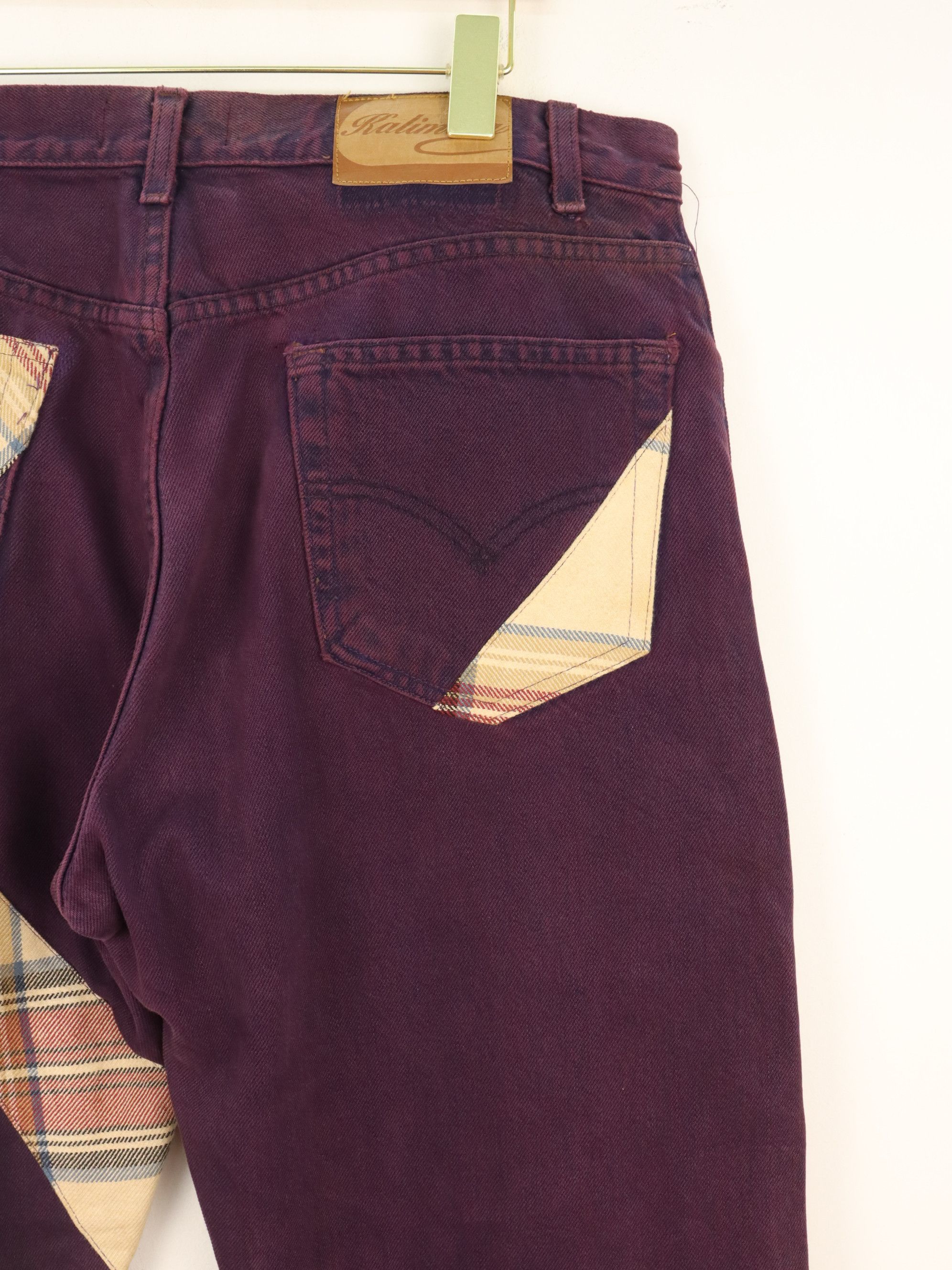 Designer × Levi's LEVI's Remake by KALIMERA Patchwork Jeans Pant Size US 35 - 9 Thumbnail