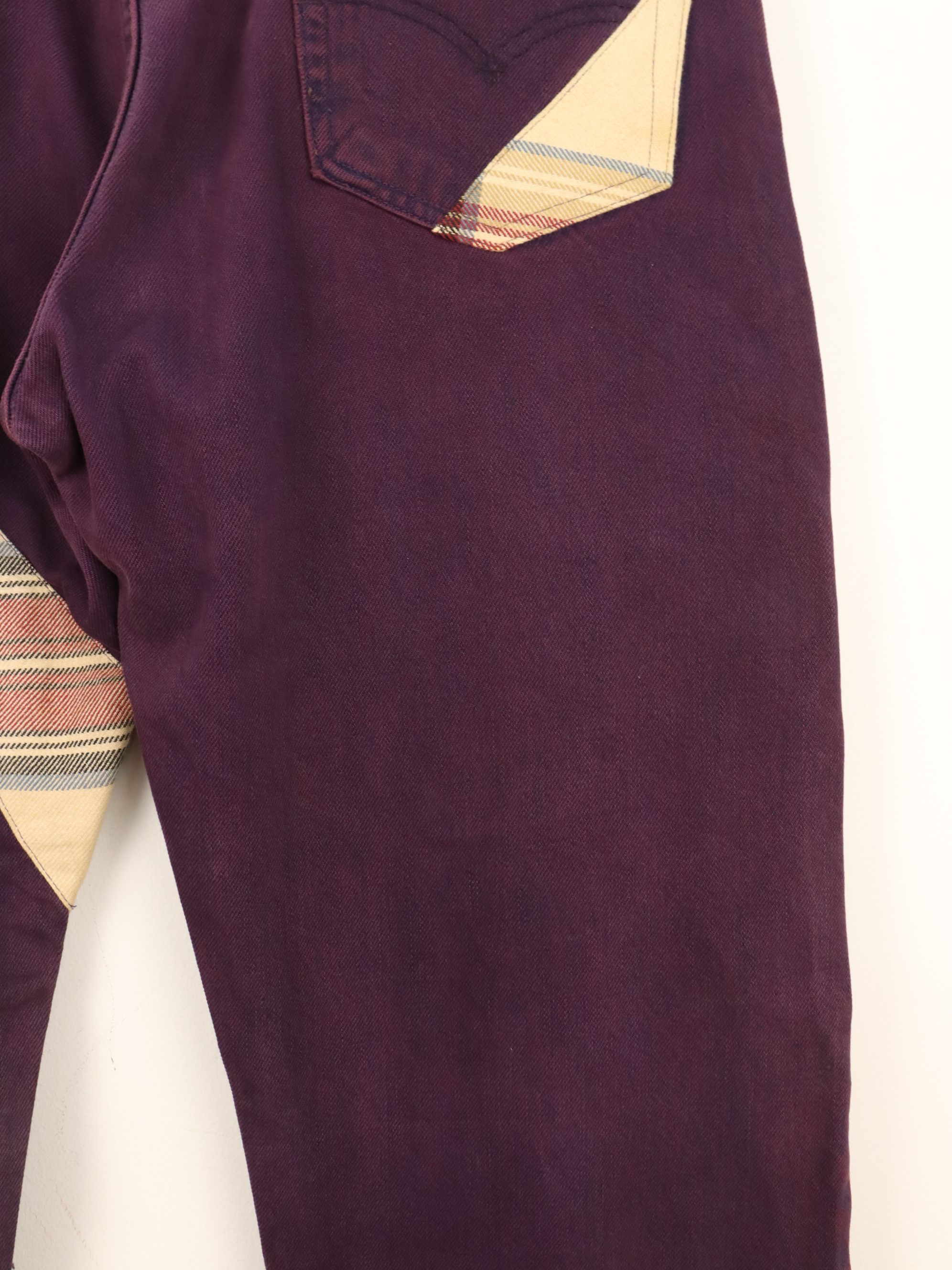 Designer × Levi's LEVI's Remake by KALIMERA Patchwork Jeans Pant Size US 35 - 13 Thumbnail