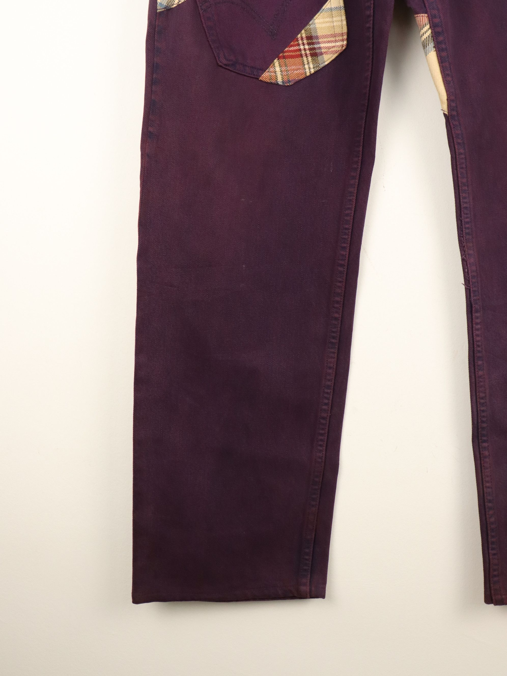 Designer × Levi's LEVI's Remake by KALIMERA Patchwork Jeans Pant Size US 35 - 14 Thumbnail