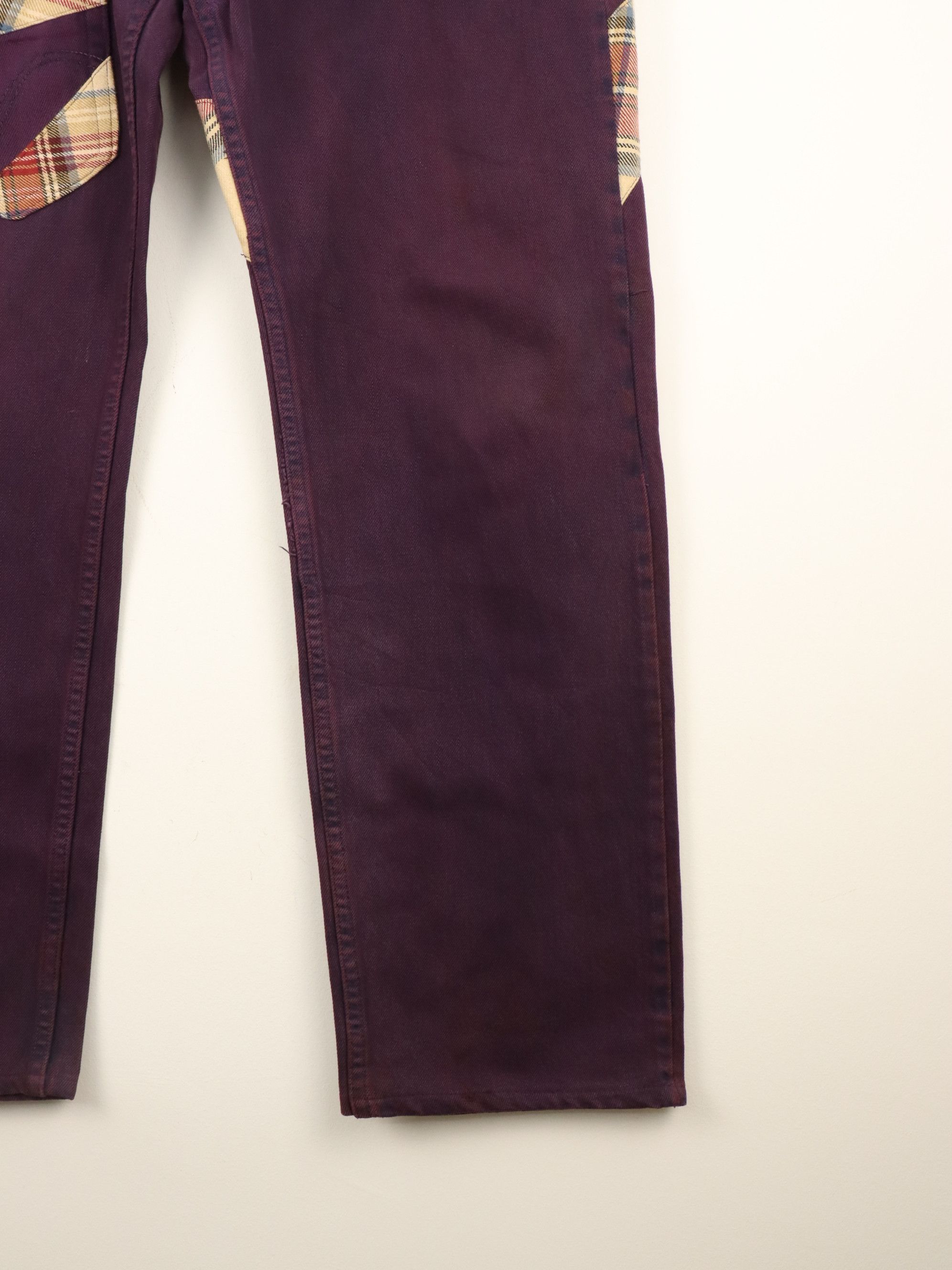 Designer × Levi's LEVI's Remake by KALIMERA Patchwork Jeans Pant Size US 35 - 16 Thumbnail