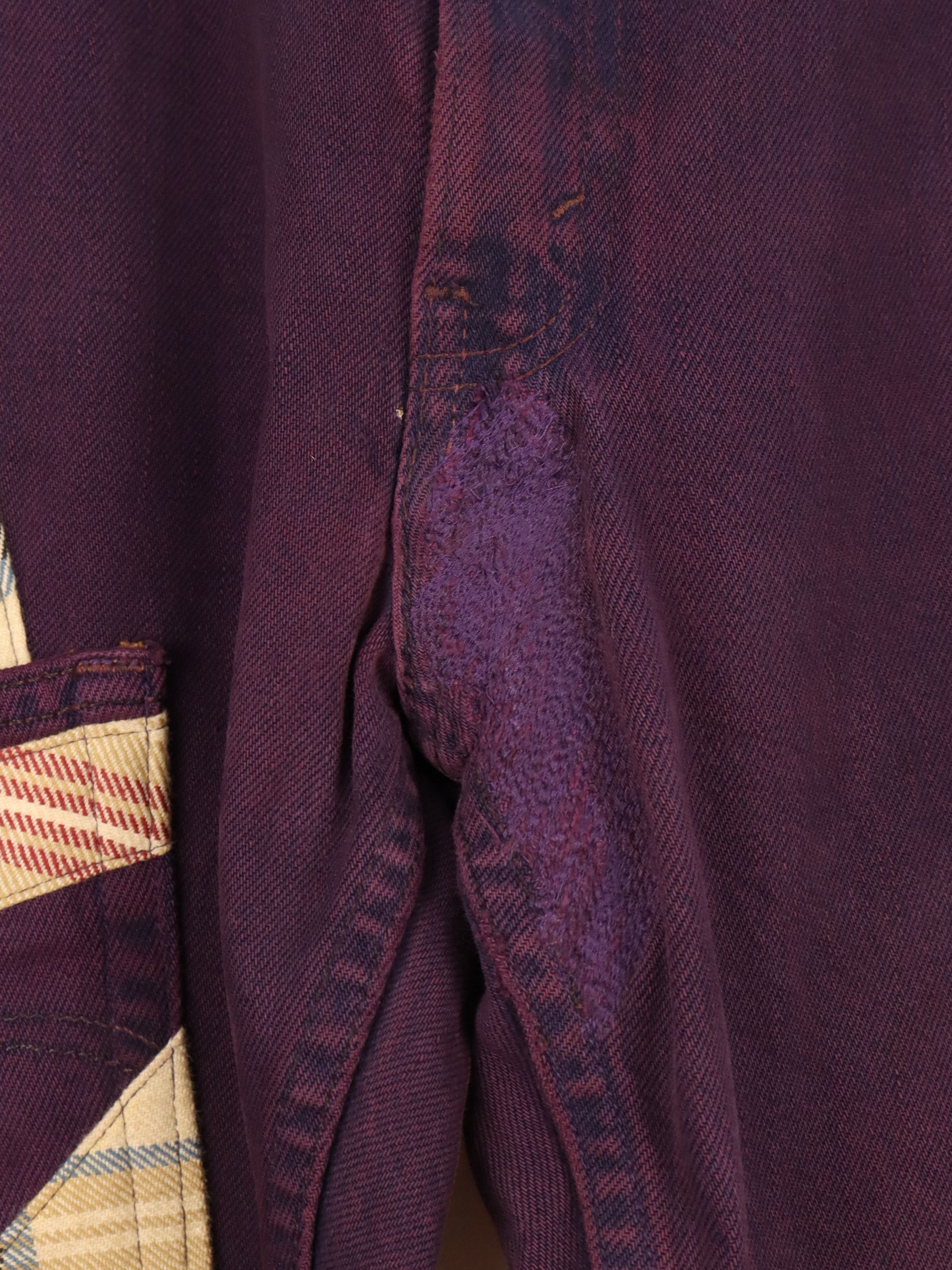 Designer × Levi's LEVI's Remake by KALIMERA Patchwork Jeans Pant Size US 35 - 6 Thumbnail