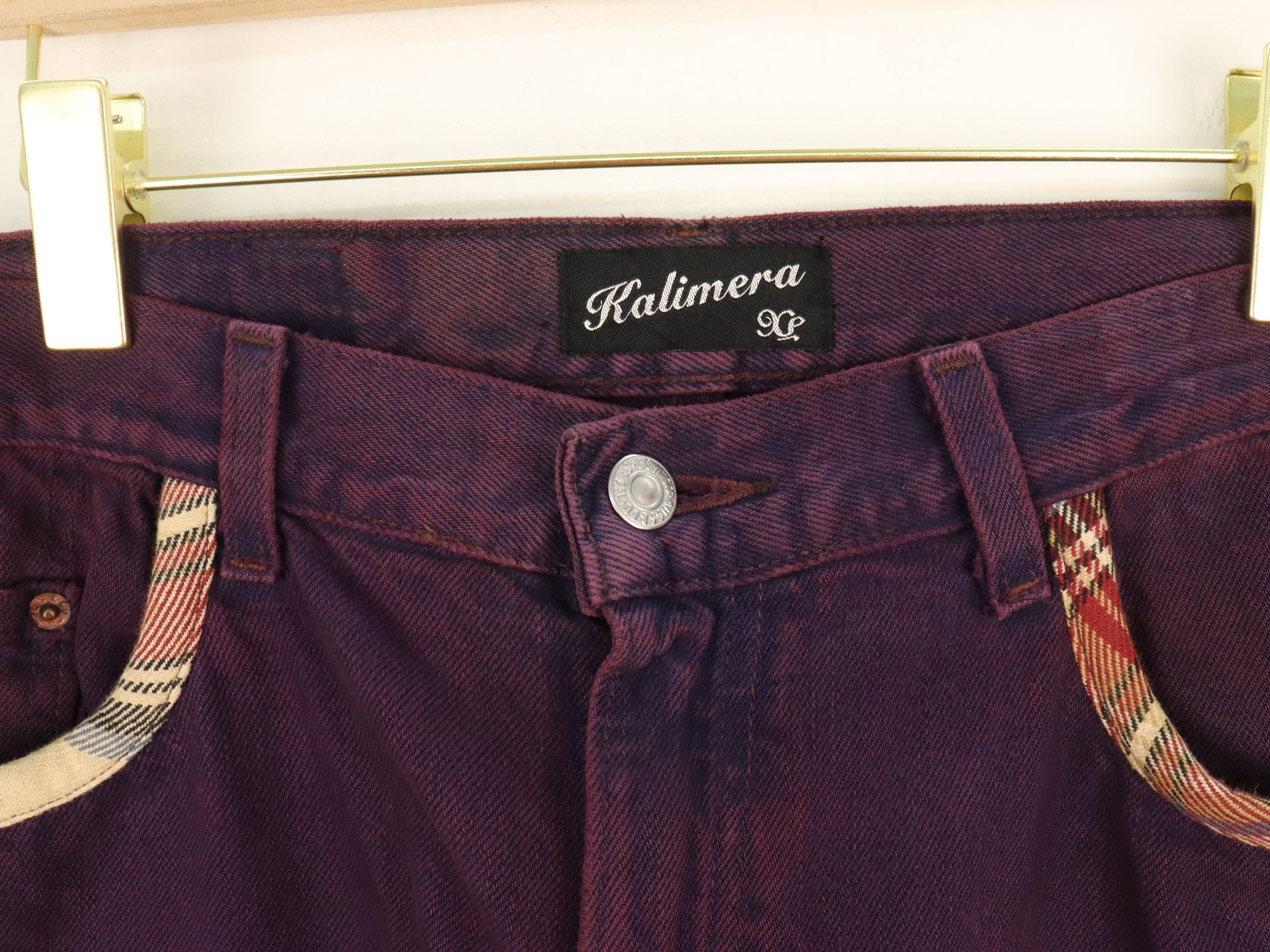 Designer × Levi's LEVI's Remake by KALIMERA Patchwork Jeans Pant Size US 35 - 10 Thumbnail