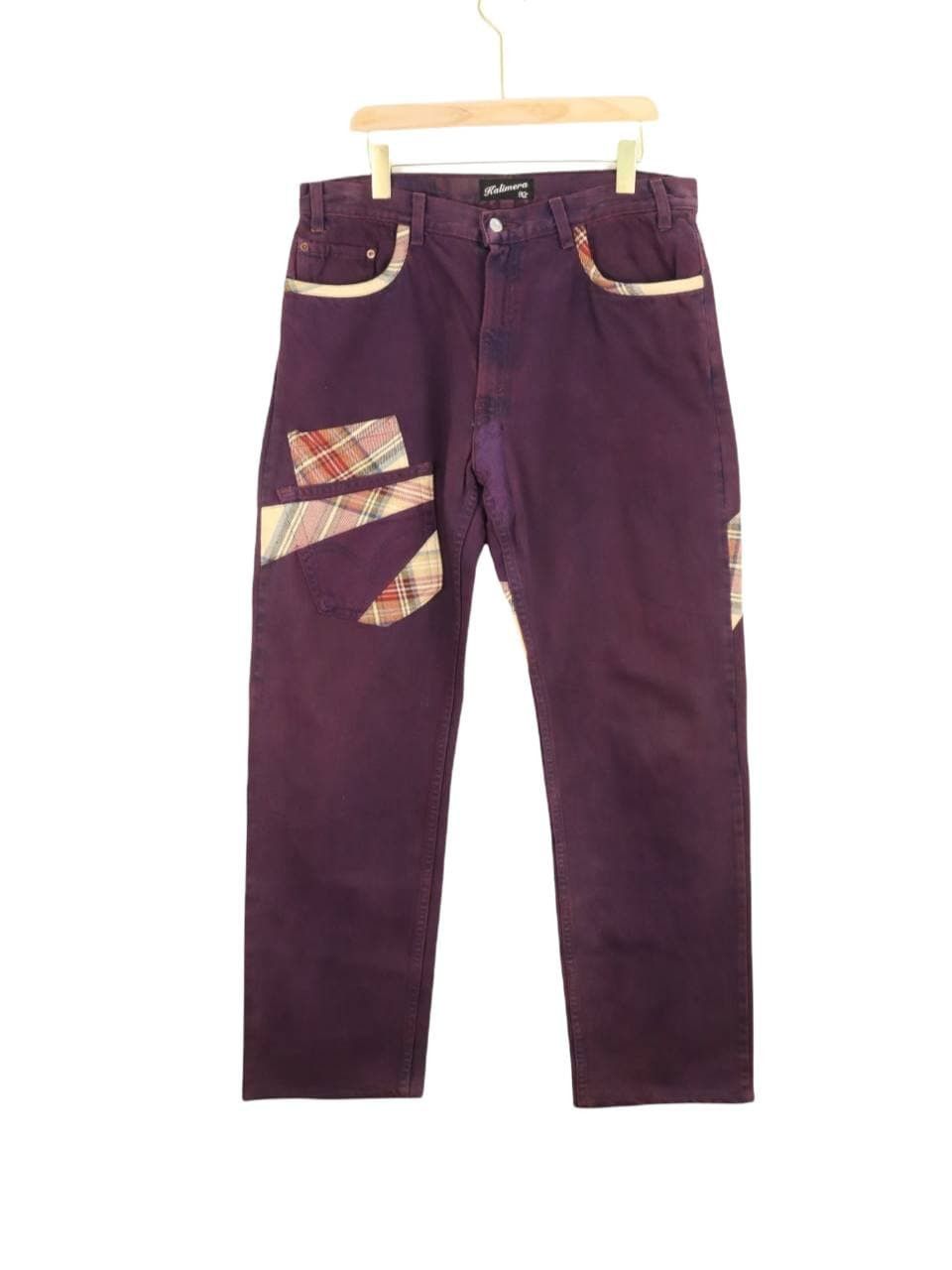 Designer × Levi's LEVI's Remake by KALIMERA Patchwork Jeans Pant Size US 35 - 1 Thumbnail