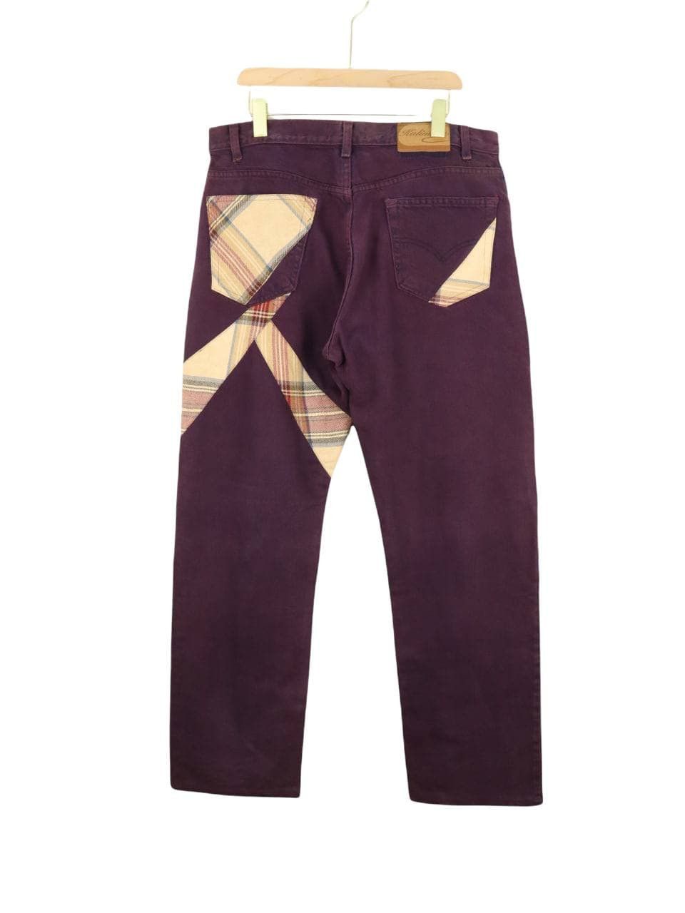 Designer × Levi's LEVI's Remake by KALIMERA Patchwork Jeans Pant Size US 35 - 2 Thumbnail